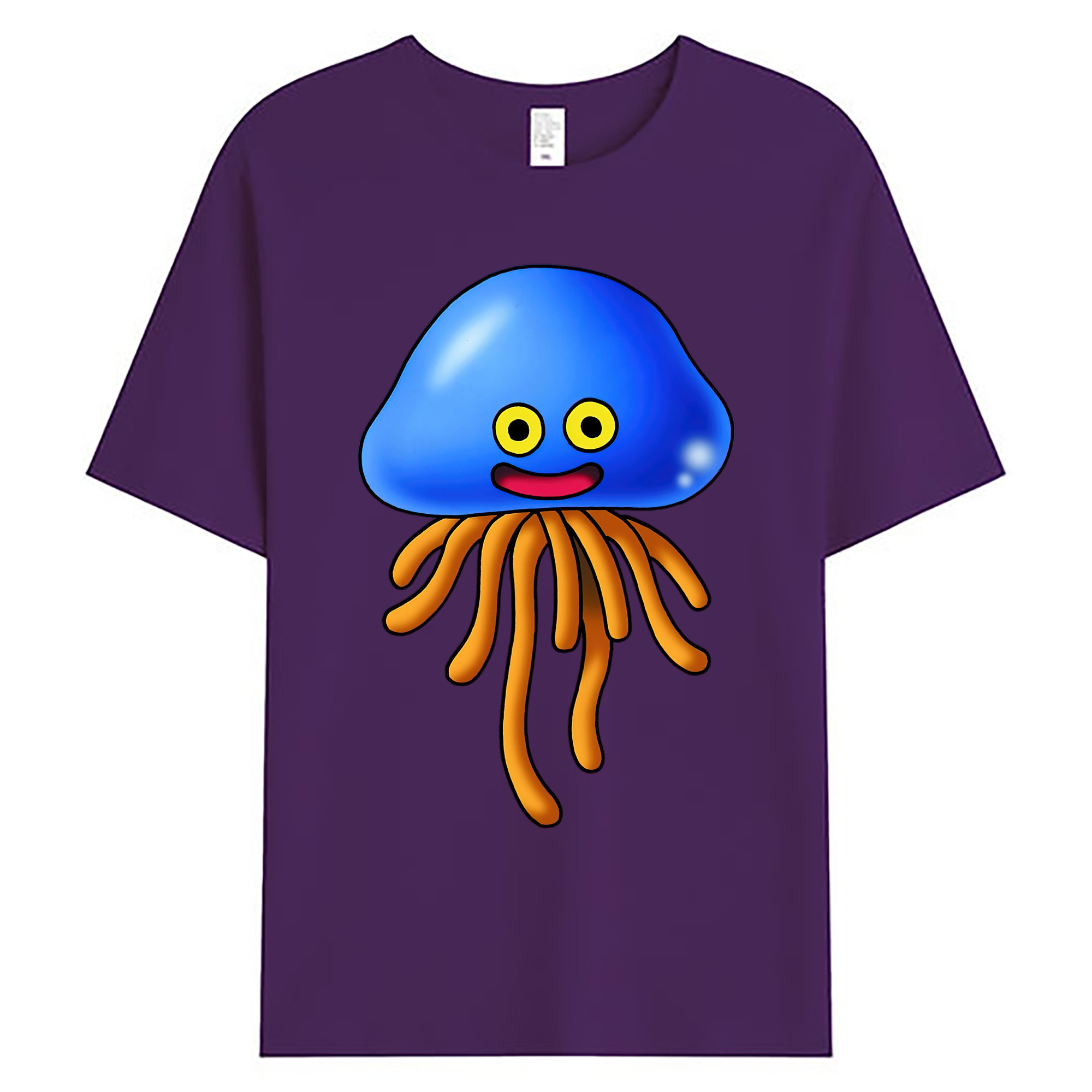 （画像用） ドラゴンクエスト Doragon Kuesuto Dragon Quest 綿100％ メンズ半袖Tシャツ｜肌触りやわらか＆通気性
