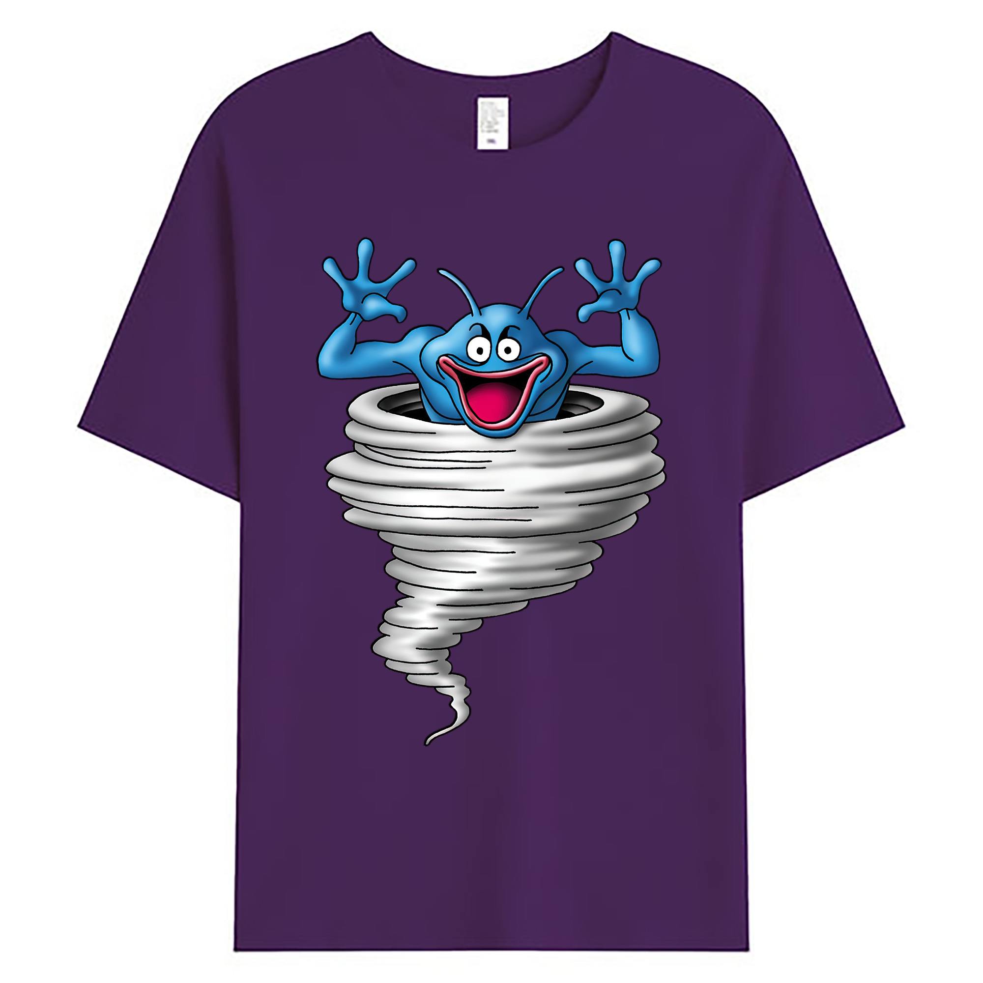 （画像用） ドラゴンクエスト Doragon Kuesuto Dragon Quest 綿100％ メンズ半袖Tシャツ｜肌触りやわらか＆通気性