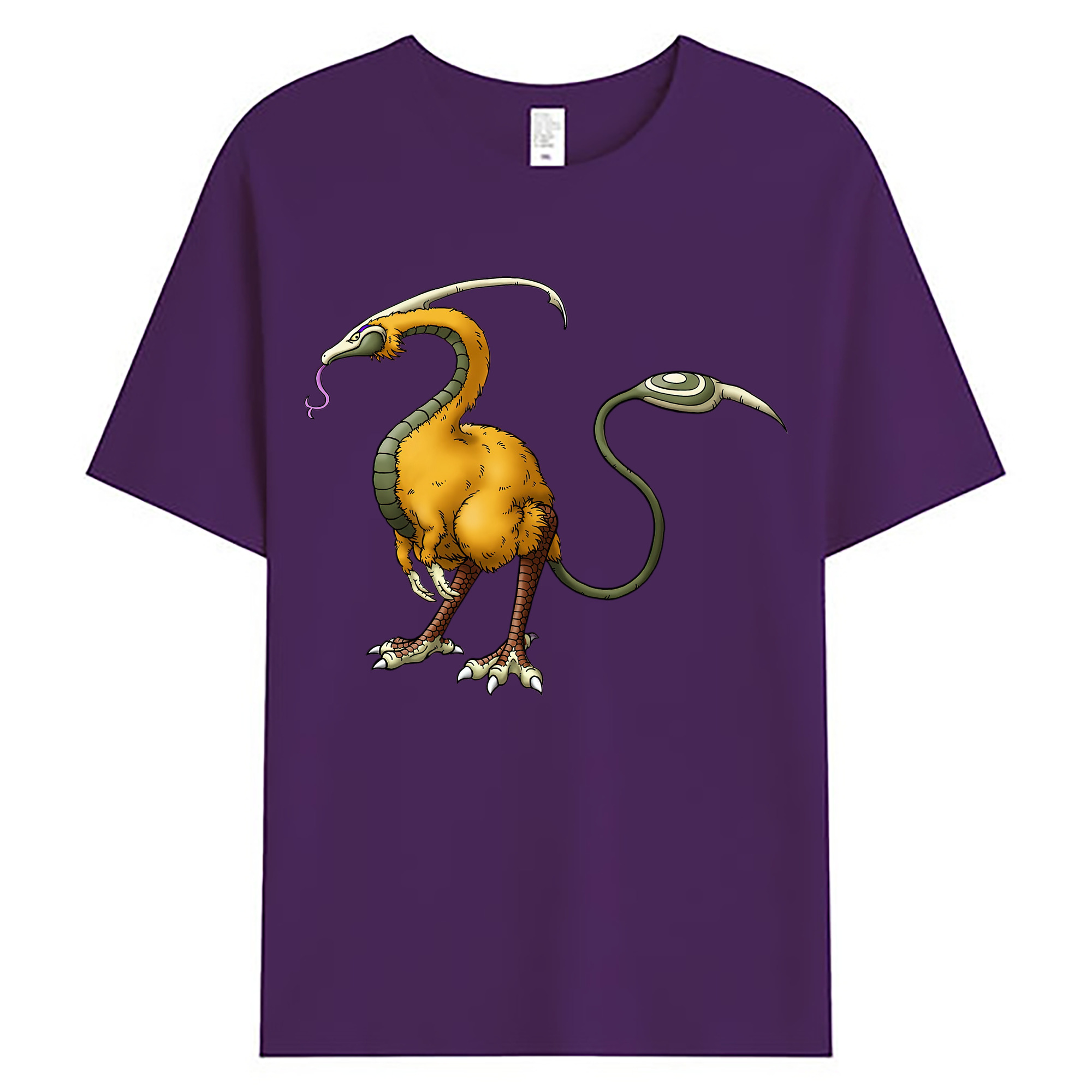 （画像用） ドラゴンクエスト Doragon Kuesuto Dragon Quest 綿100％ メンズ半袖Tシャツ｜肌触りやわらか＆通気性