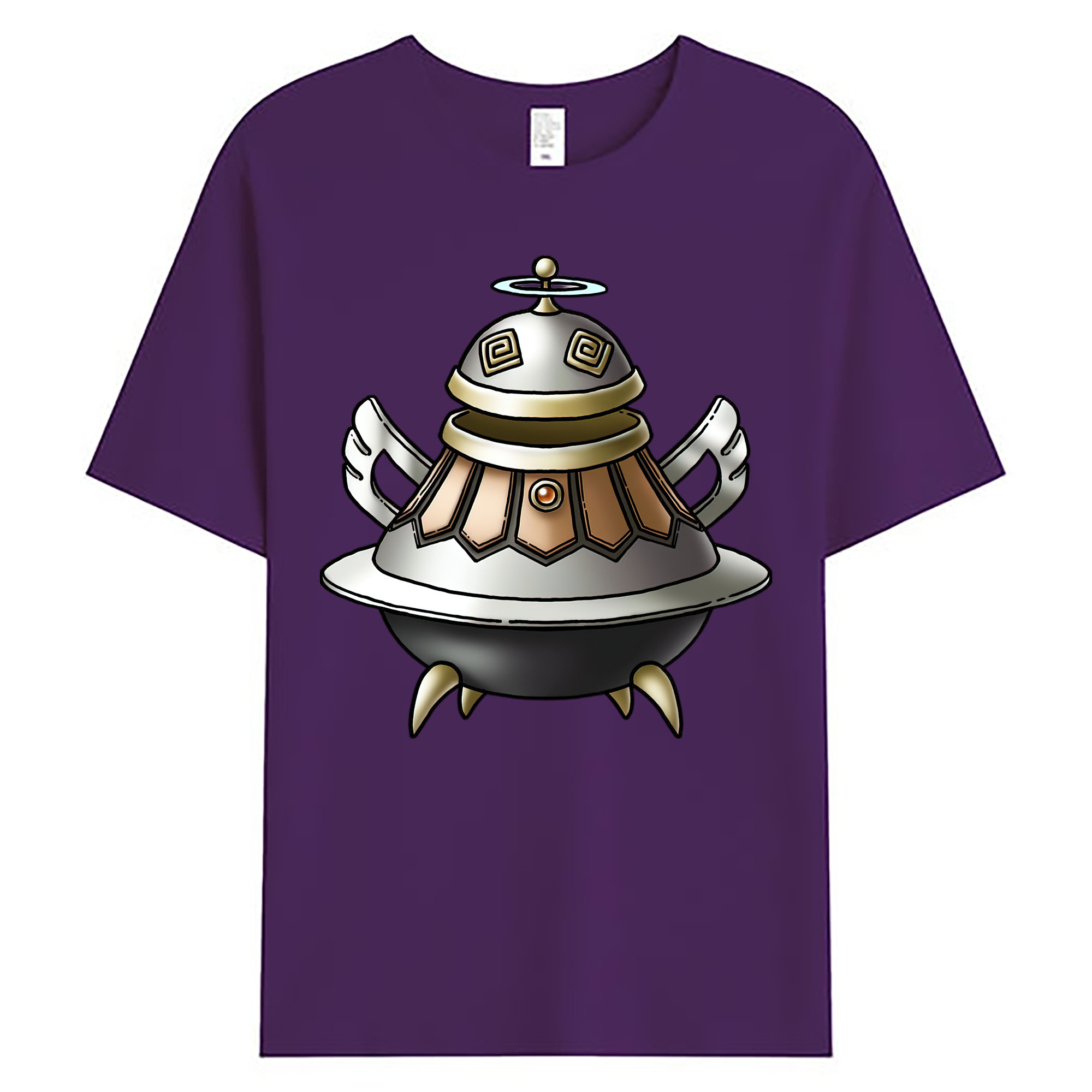 （画像用） ドラゴンクエスト Doragon Kuesuto Dragon Quest 綿100％ メンズ半袖Tシャツ｜肌触りやわらか＆通気性
