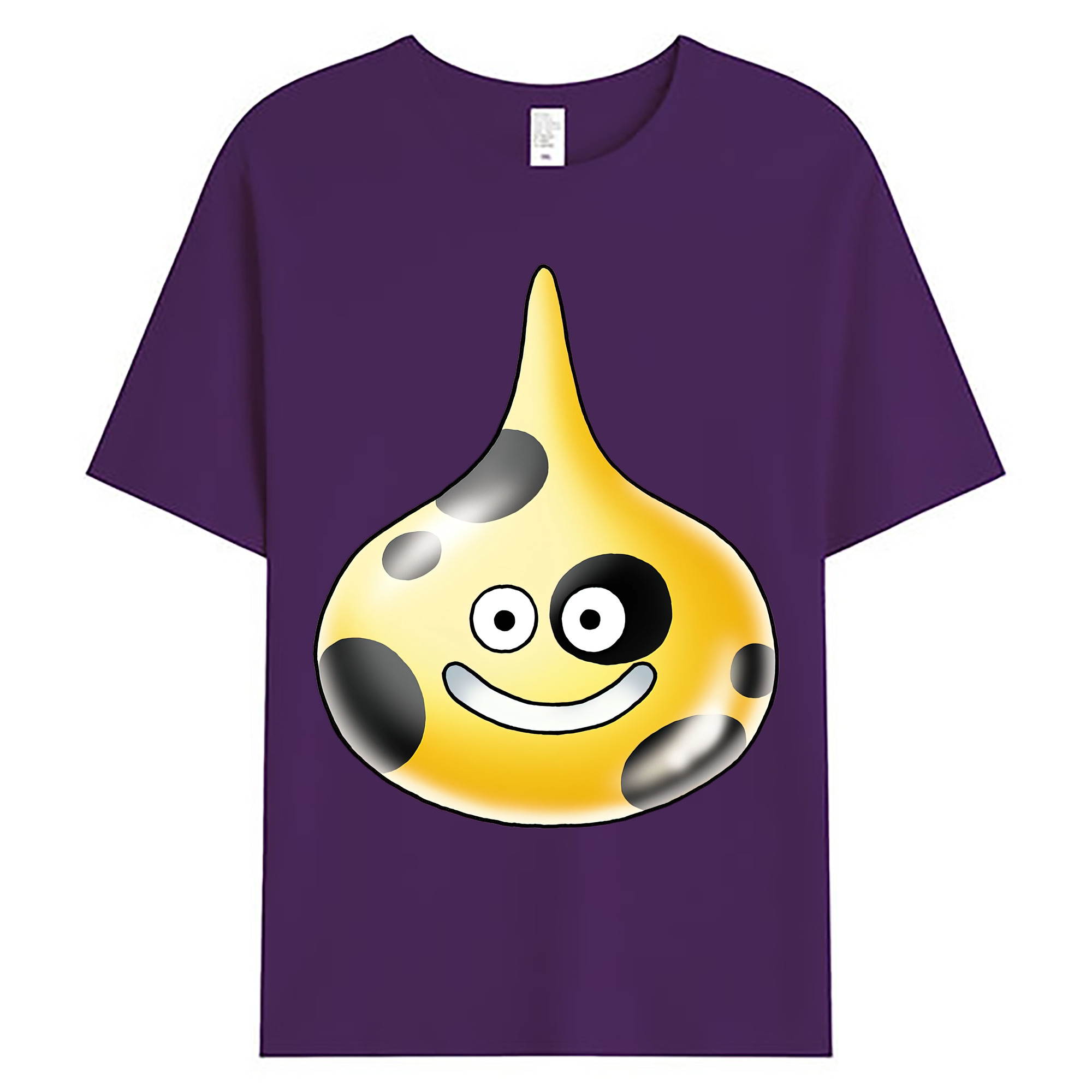 （画像用） ドラゴンクエスト Doragon Kuesuto Dragon Quest 綿100％ メンズ半袖Tシャツ｜肌触りやわらか＆通気性