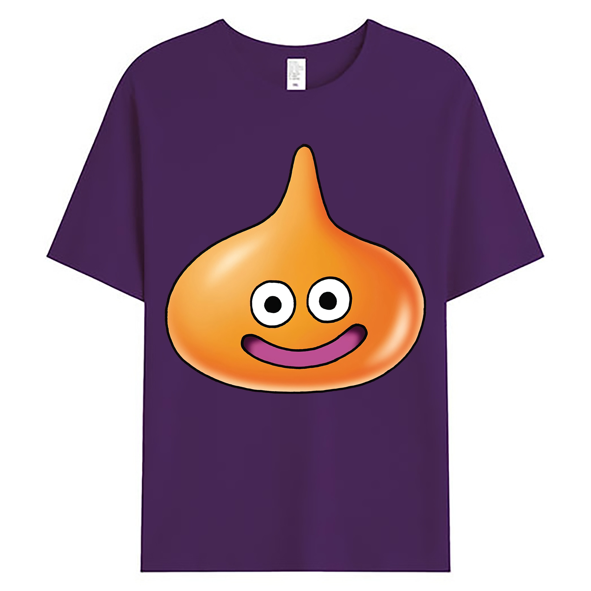 （画像用） ドラゴンクエスト Doragon Kuesuto Dragon Quest 綿100％ メンズ半袖Tシャツ｜肌触りやわらか＆通気性