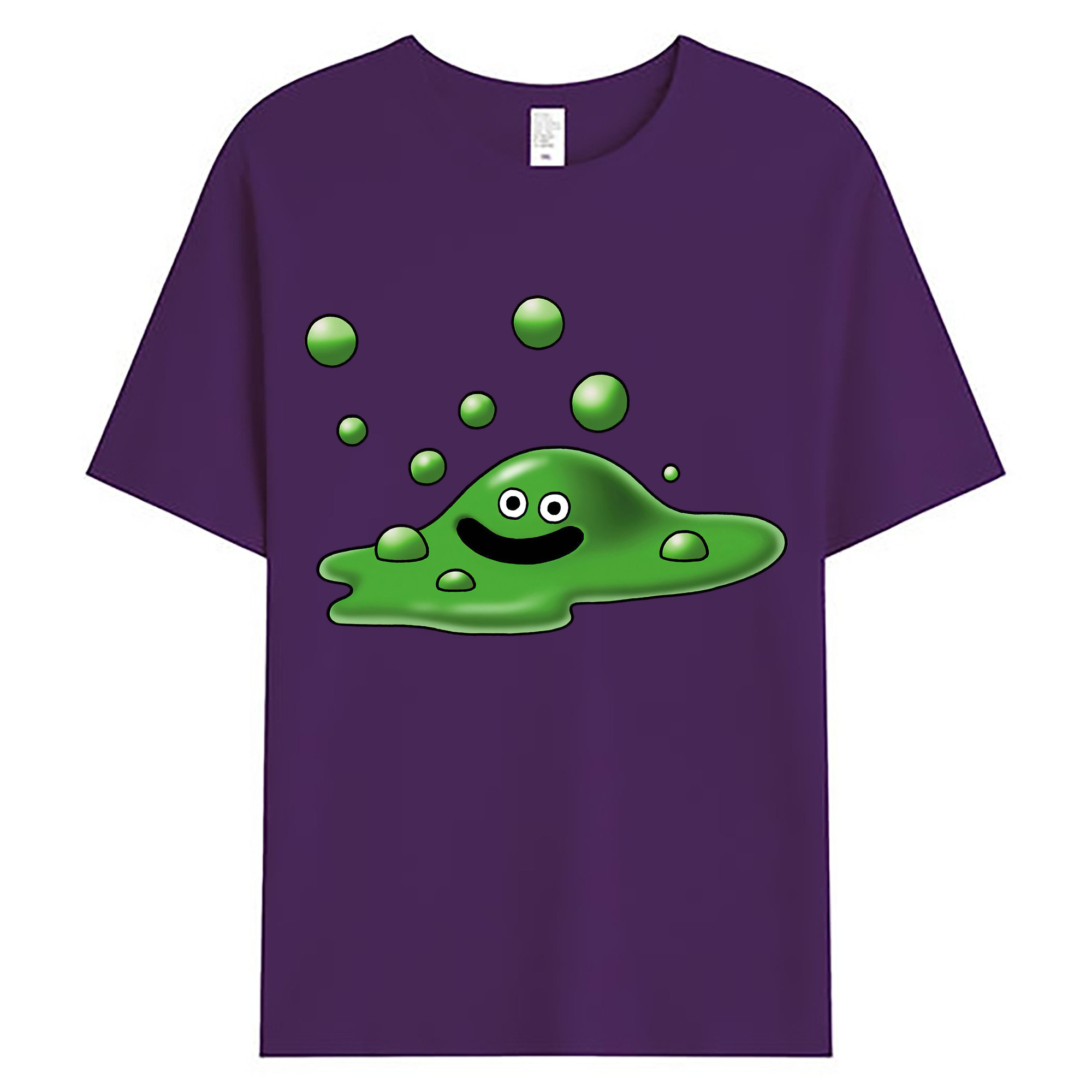 （画像用） ドラゴンクエスト Doragon Kuesuto Dragon Quest 綿100％ メンズ半袖Tシャツ｜肌触りやわらか＆通気性