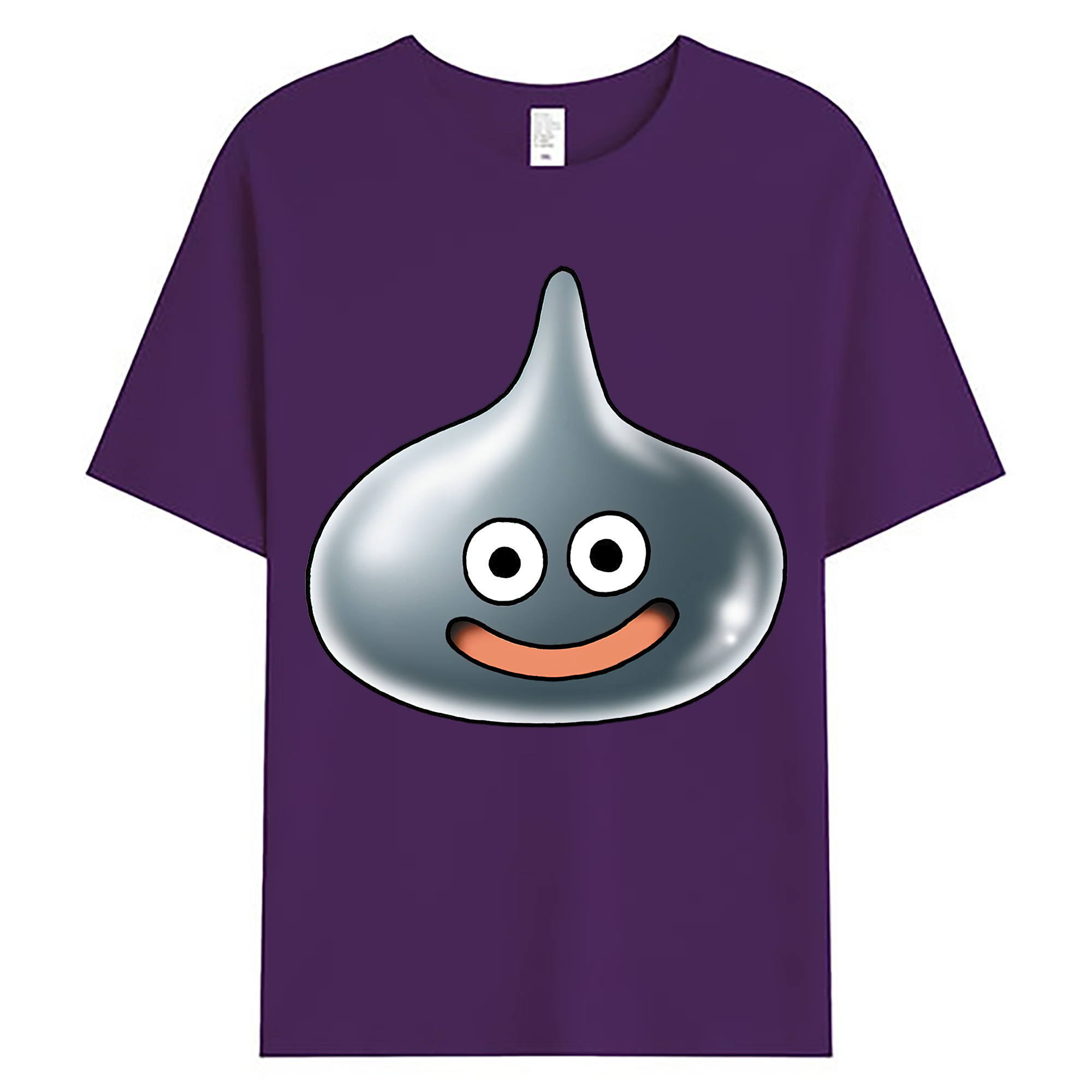（画像用） ドラゴンクエスト Doragon Kuesuto Dragon Quest 綿100％ メンズ半袖Tシャツ｜肌触りやわらか＆通気性