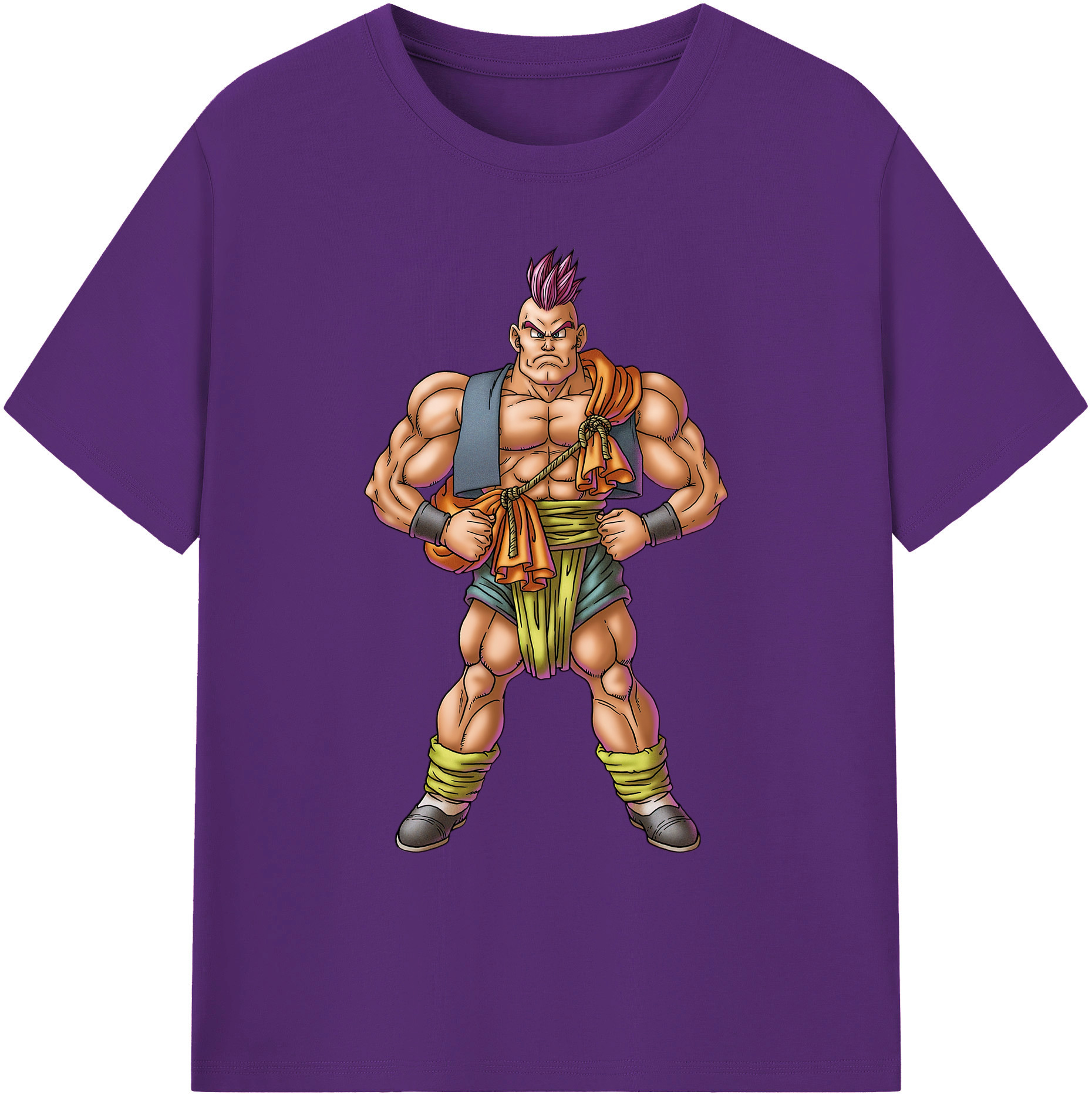 （画像用） ドラゴンクエスト Doragon Kuesuto Dragon Quest 綿100％ メンズ半袖Tシャツ｜肌触りやわらか＆通気性