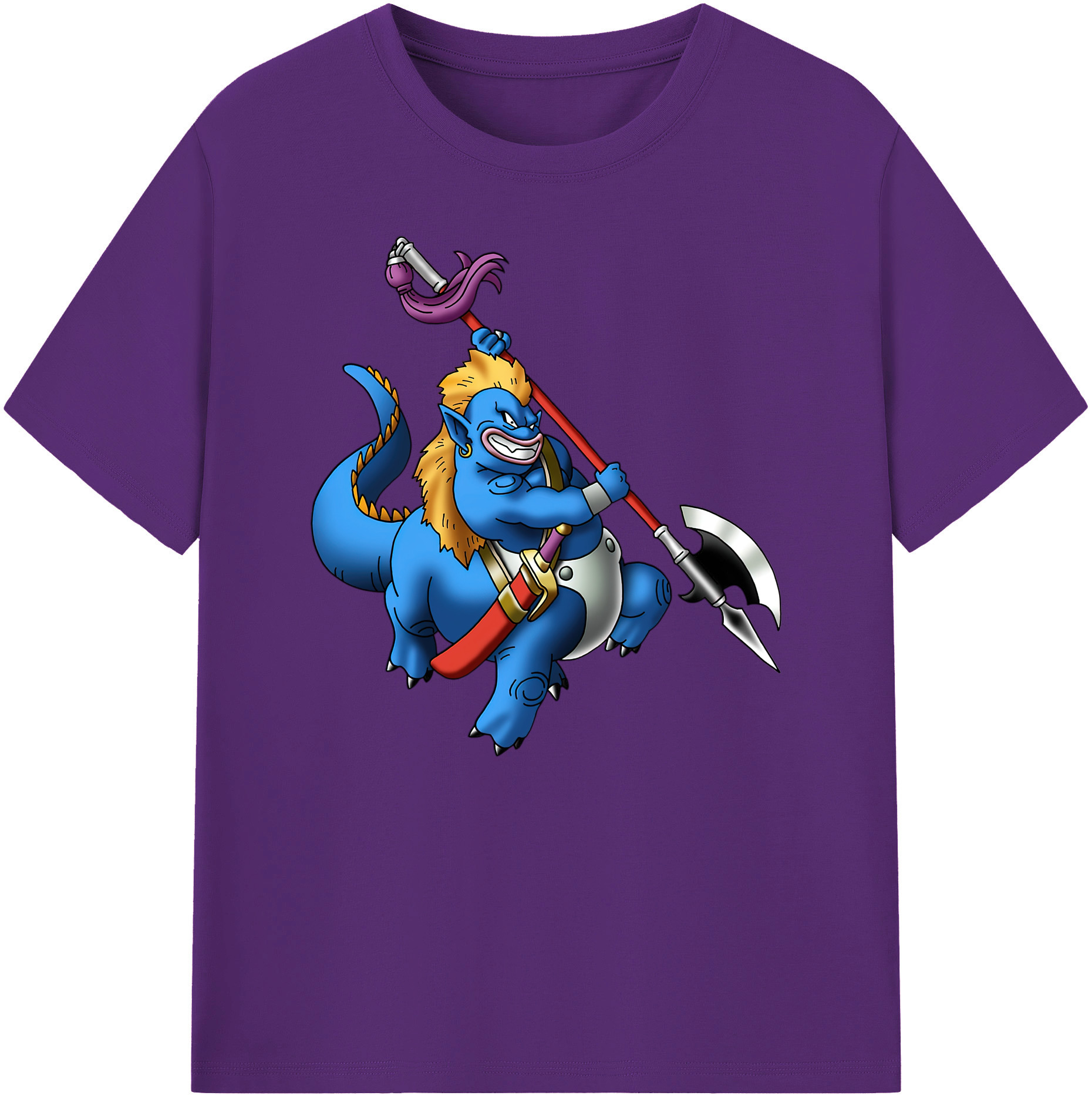 （画像用） ドラゴンクエスト Doragon Kuesuto Dragon Quest 綿100％ メンズ半袖Tシャツ｜肌触りやわらか＆通気性