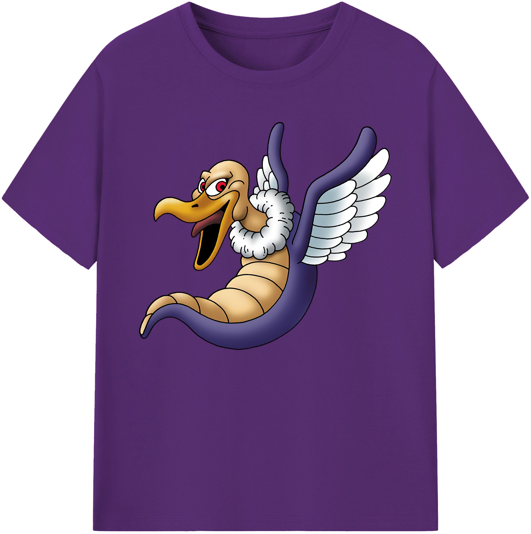 （画像用） ドラゴンクエスト Doragon Kuesuto Dragon Quest 綿100％ メンズ半袖Tシャツ｜肌触りやわらか＆通気性