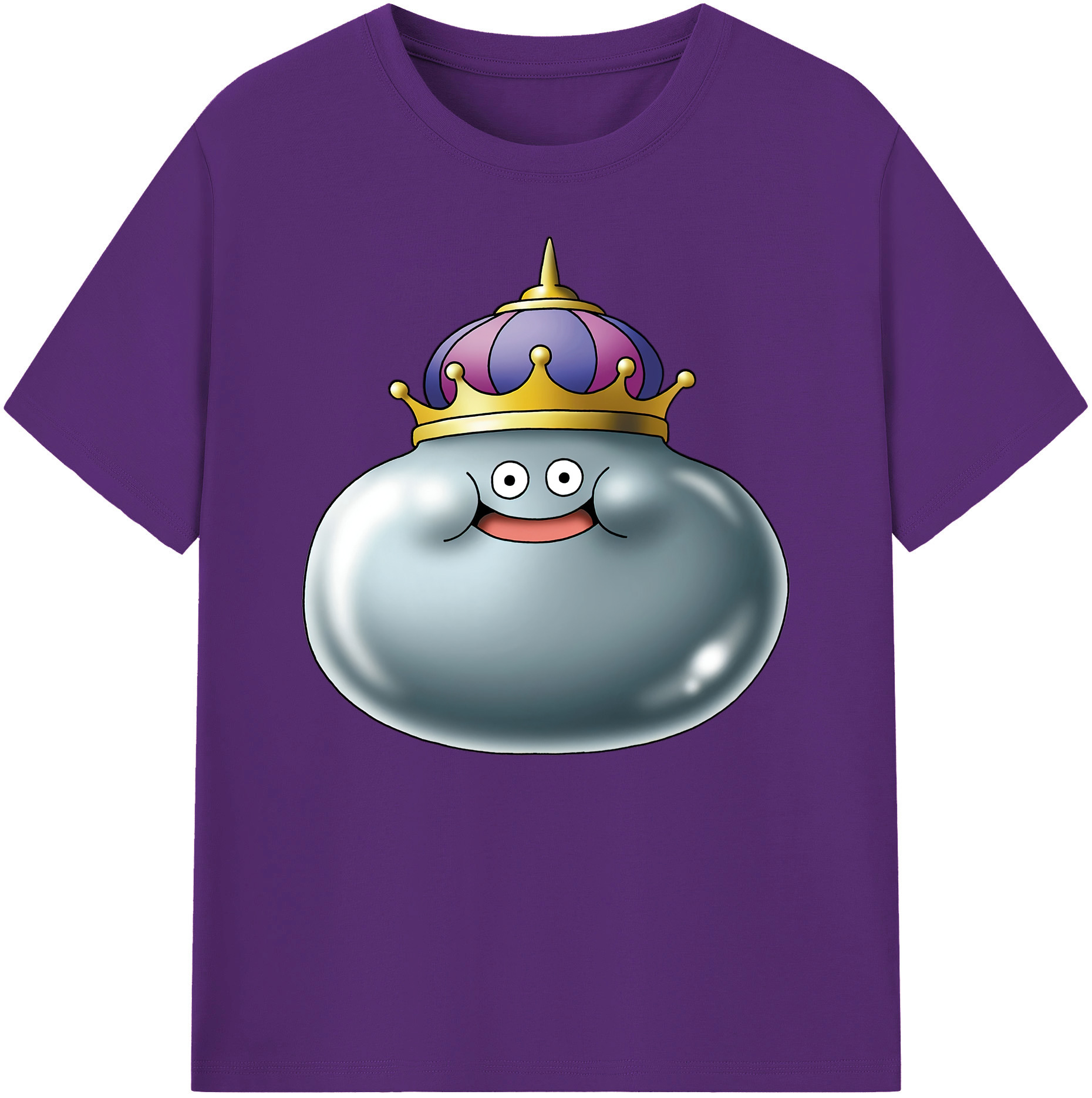 （画像用） ドラゴンクエスト Doragon Kuesuto Dragon Quest 綿100％ メンズ半袖Tシャツ｜肌触りやわらか＆通気性
