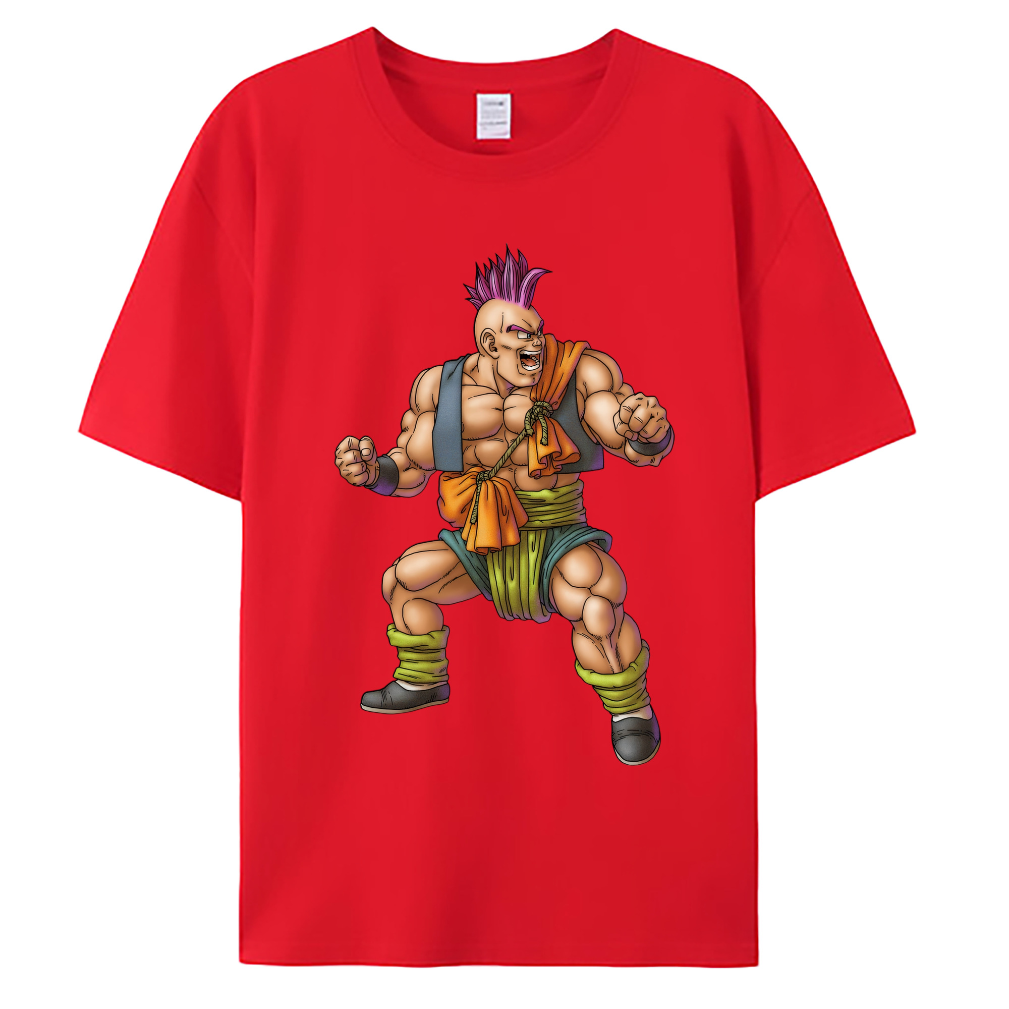 （画像用） ドラゴンクエスト Doragon Kuesuto Dragon Quest 綿100％ メンズ半袖Tシャツ｜肌触りやわらか＆通気性
