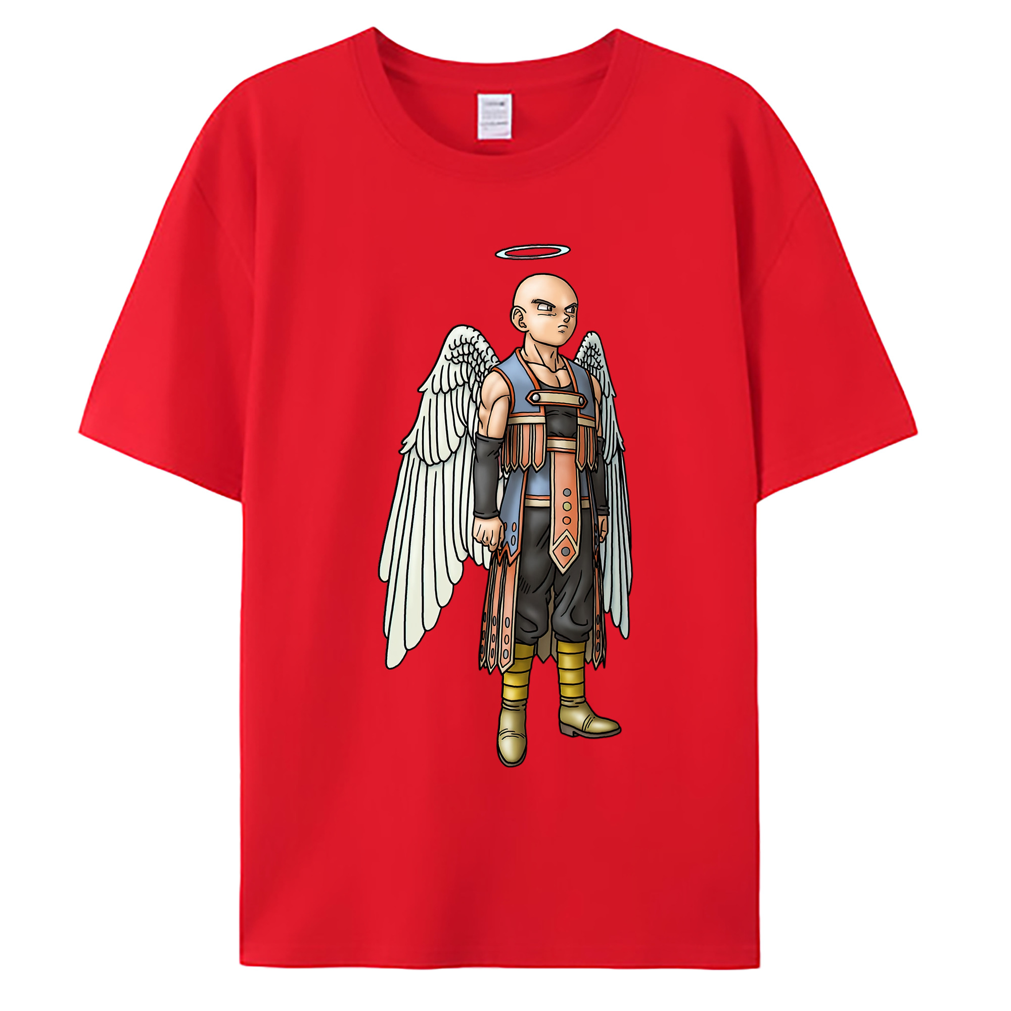（画像用） ドラゴンクエスト Doragon Kuesuto Dragon Quest 綿100％ メンズ半袖Tシャツ｜肌触りやわらか＆通気性