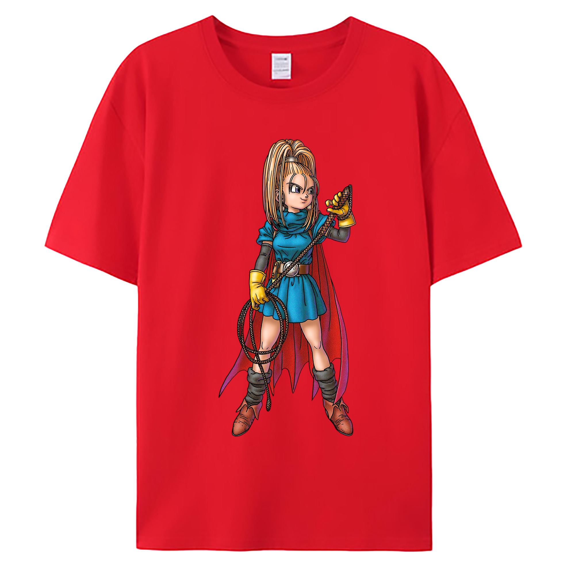 （画像用） ドラゴンクエスト Doragon Kuesuto Dragon Quest 綿100％ メンズ半袖Tシャツ｜肌触りやわらか＆通気性