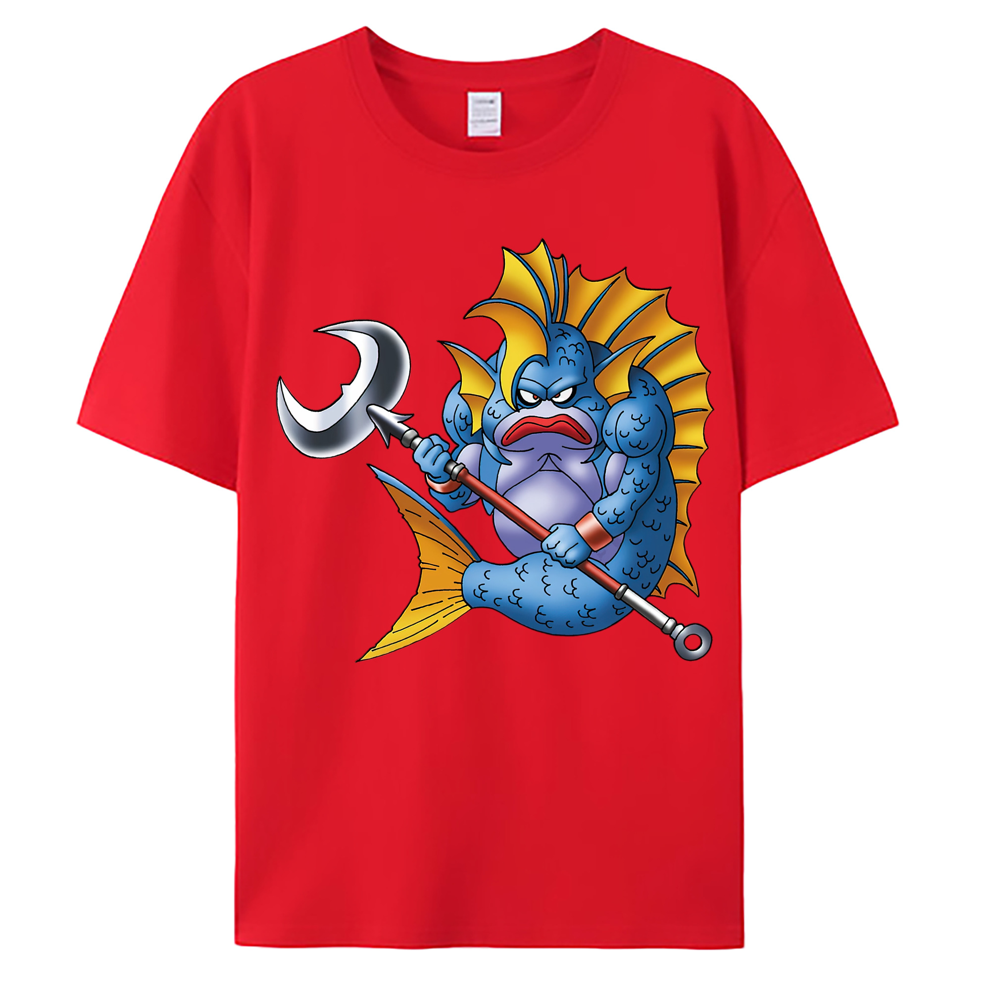 （画像用） ドラゴンクエスト Doragon Kuesuto Dragon Quest 綿100％ メンズ半袖Tシャツ｜肌触りやわらか＆通気性