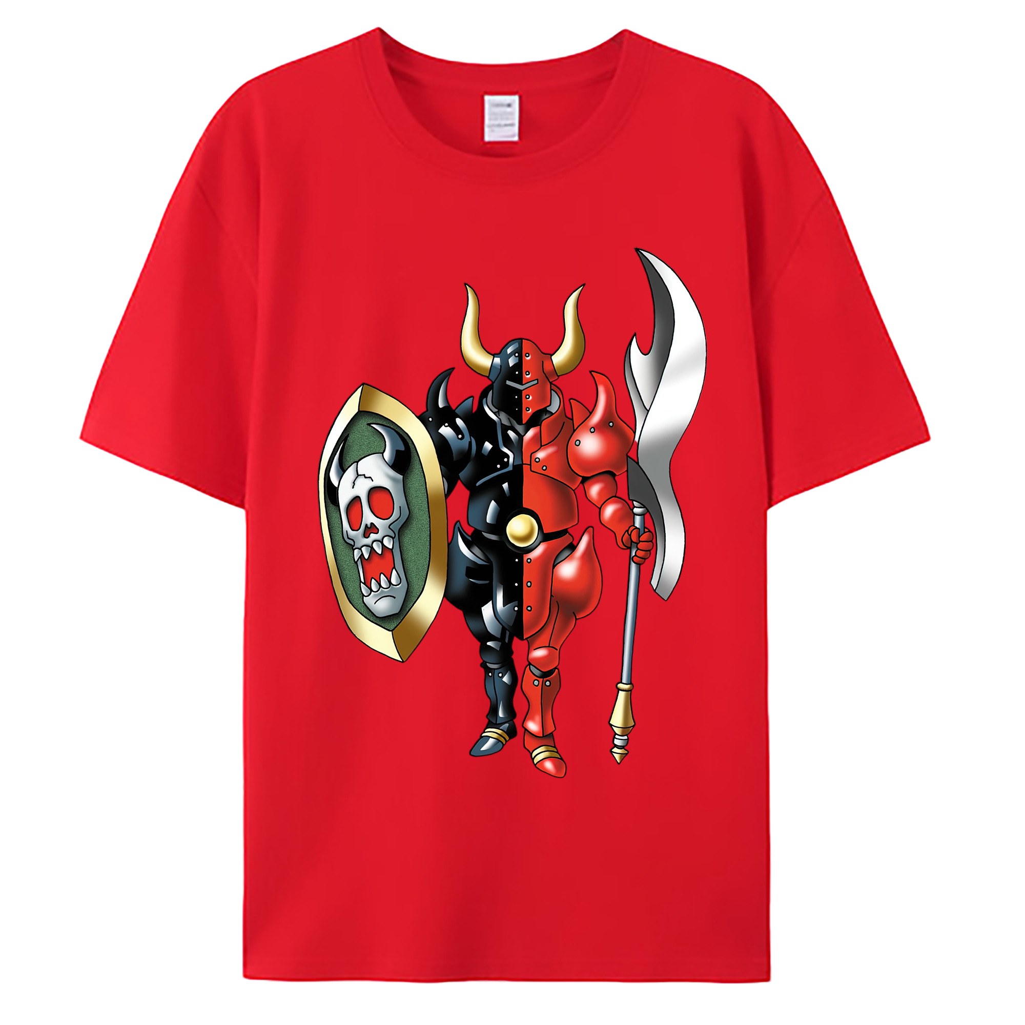 （画像用） ドラゴンクエスト Doragon Kuesuto Dragon Quest 綿100％ メンズ半袖Tシャツ｜肌触りやわらか＆通気性