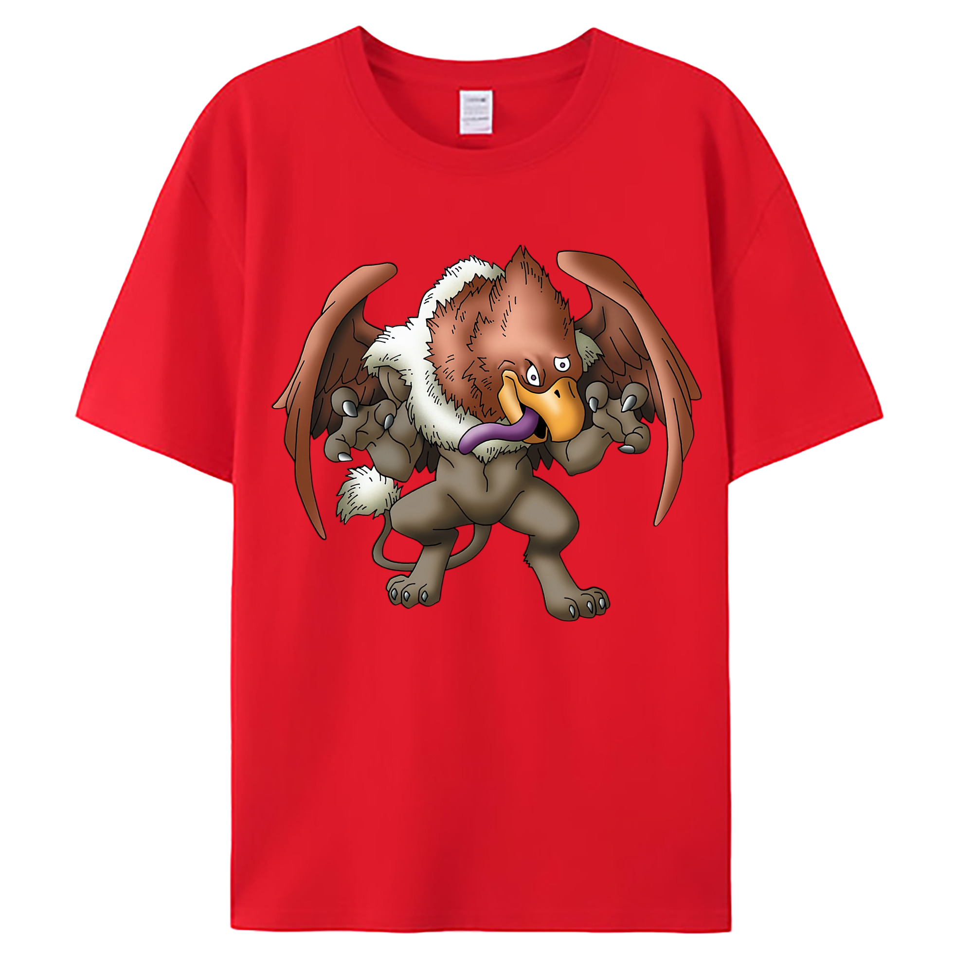 （画像用） ドラゴンクエスト Doragon Kuesuto Dragon Quest 綿100％ メンズ半袖Tシャツ｜肌触りやわらか＆通気性
