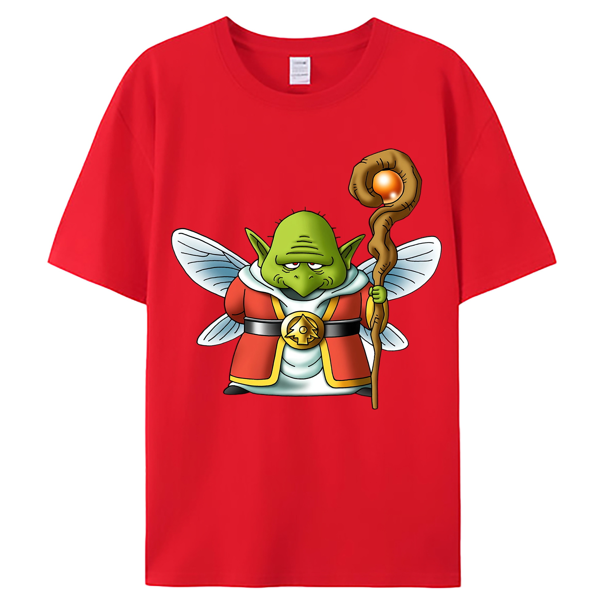 （画像用） ドラゴンクエスト Doragon Kuesuto Dragon Quest 綿100％ メンズ半袖Tシャツ｜肌触りやわらか＆通気性