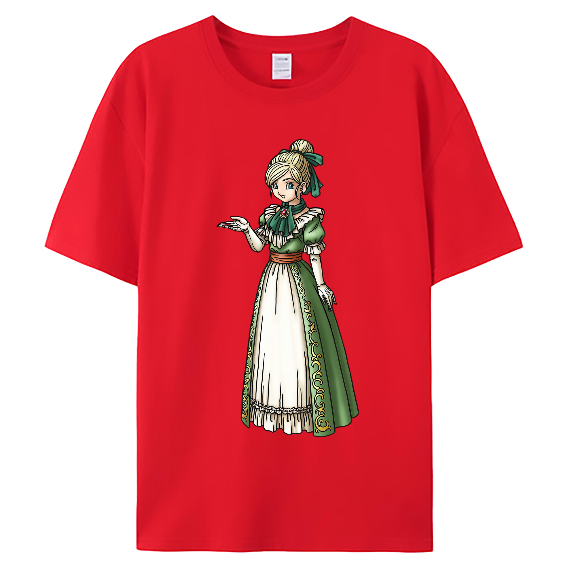 （画像用） ドラゴンクエスト Doragon Kuesuto Dragon Quest 綿100％ メンズ半袖Tシャツ｜肌触りやわらか＆通気性