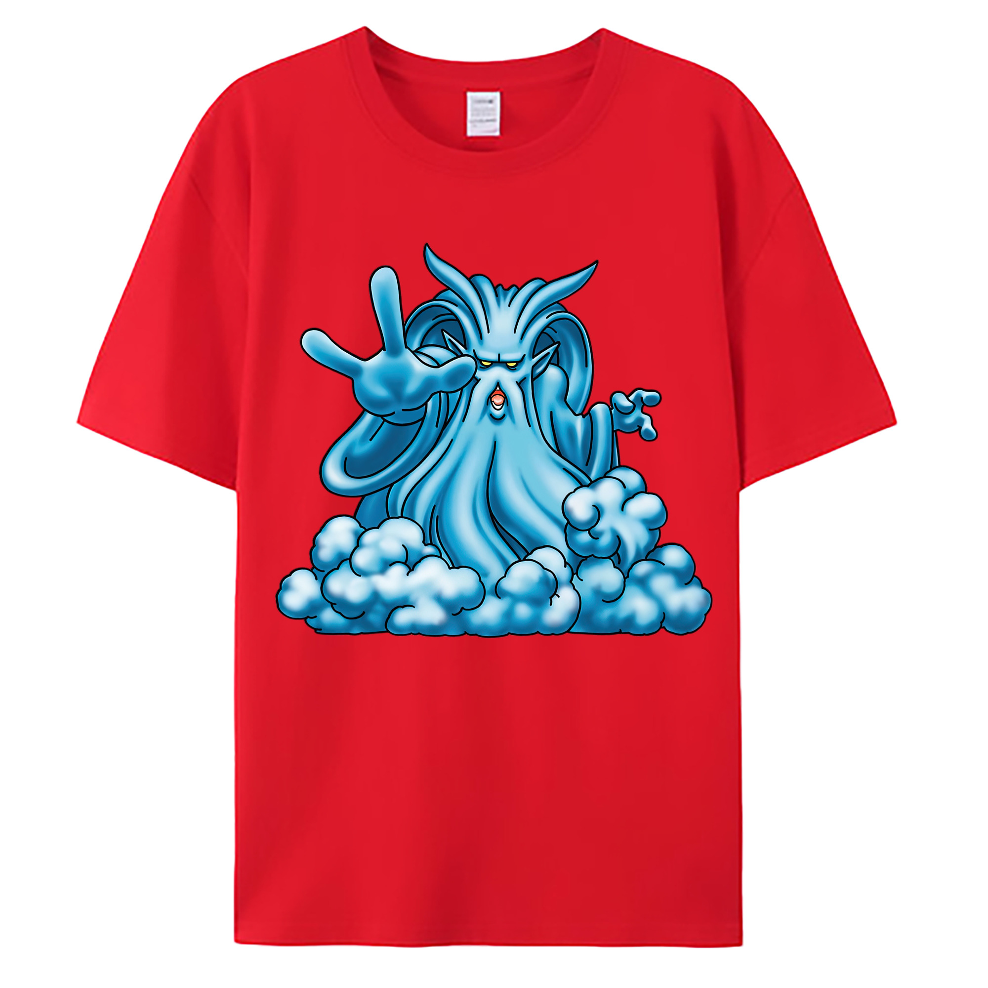 （画像用） ドラゴンクエスト Doragon Kuesuto Dragon Quest 綿100％ メンズ半袖Tシャツ｜肌触りやわらか＆通気性