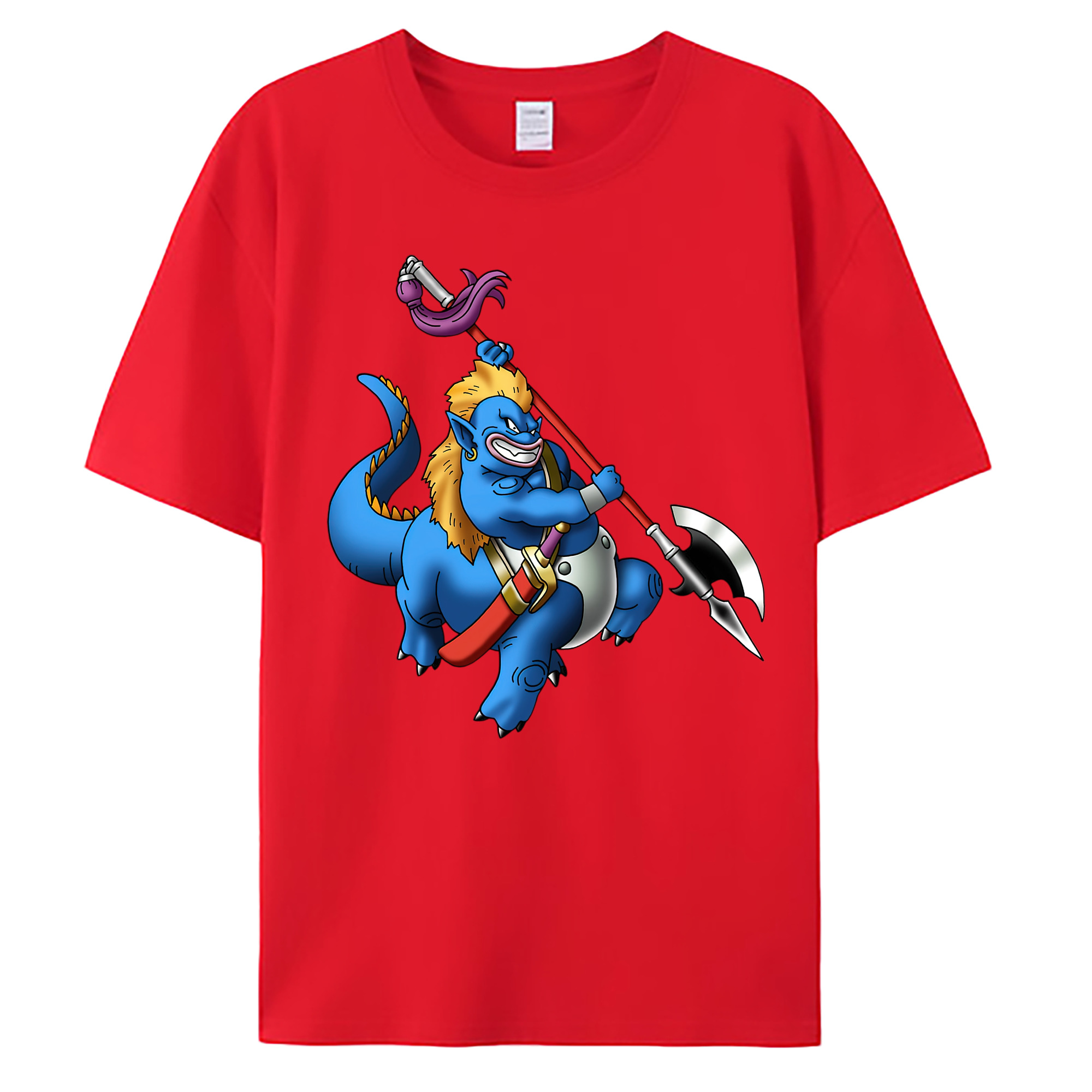 （画像用） ドラゴンクエスト Doragon Kuesuto Dragon Quest 綿100％ メンズ半袖Tシャツ｜肌触りやわらか＆通気性