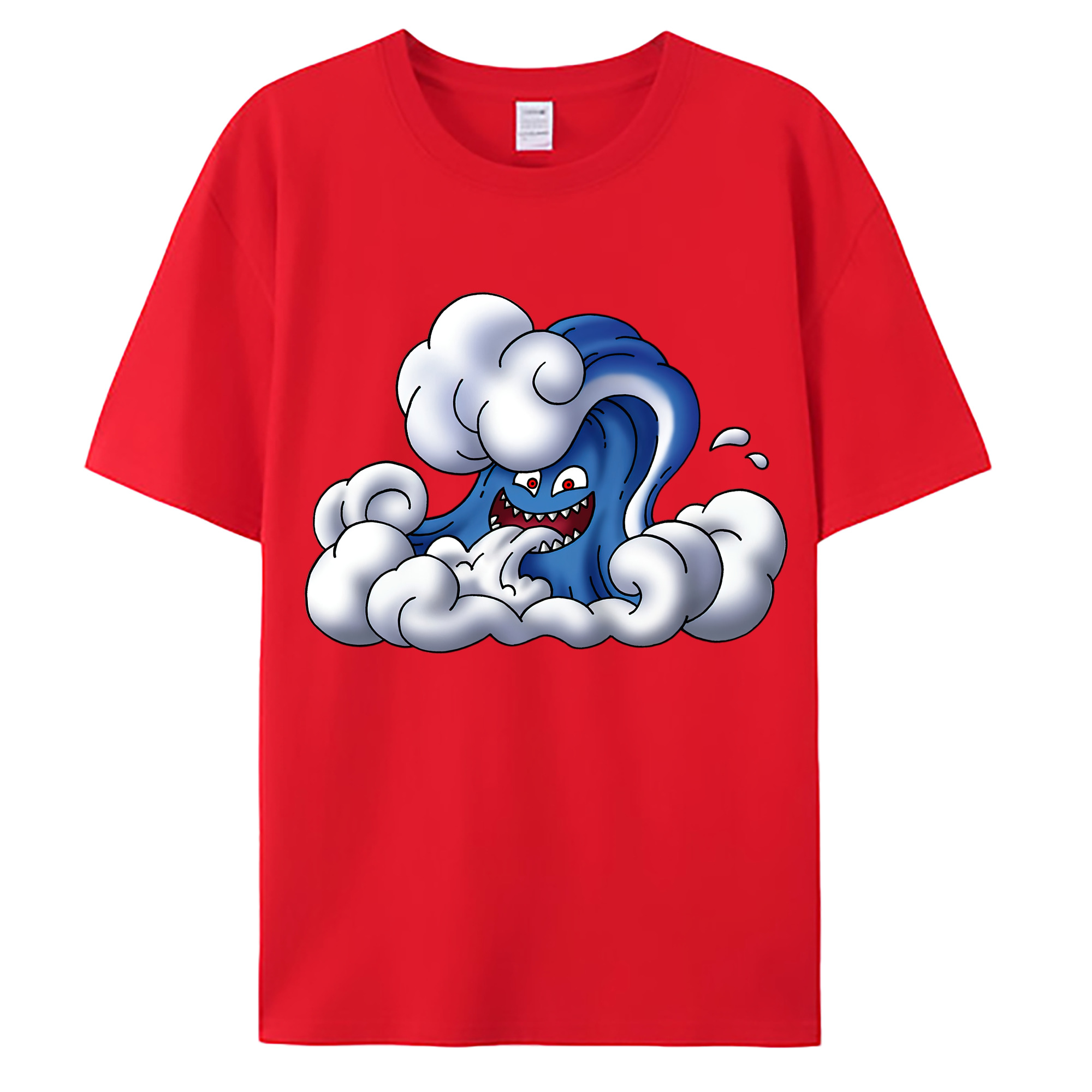 （画像用） ドラゴンクエスト Doragon Kuesuto Dragon Quest 綿100％ メンズ半袖Tシャツ｜肌触りやわらか＆通気性