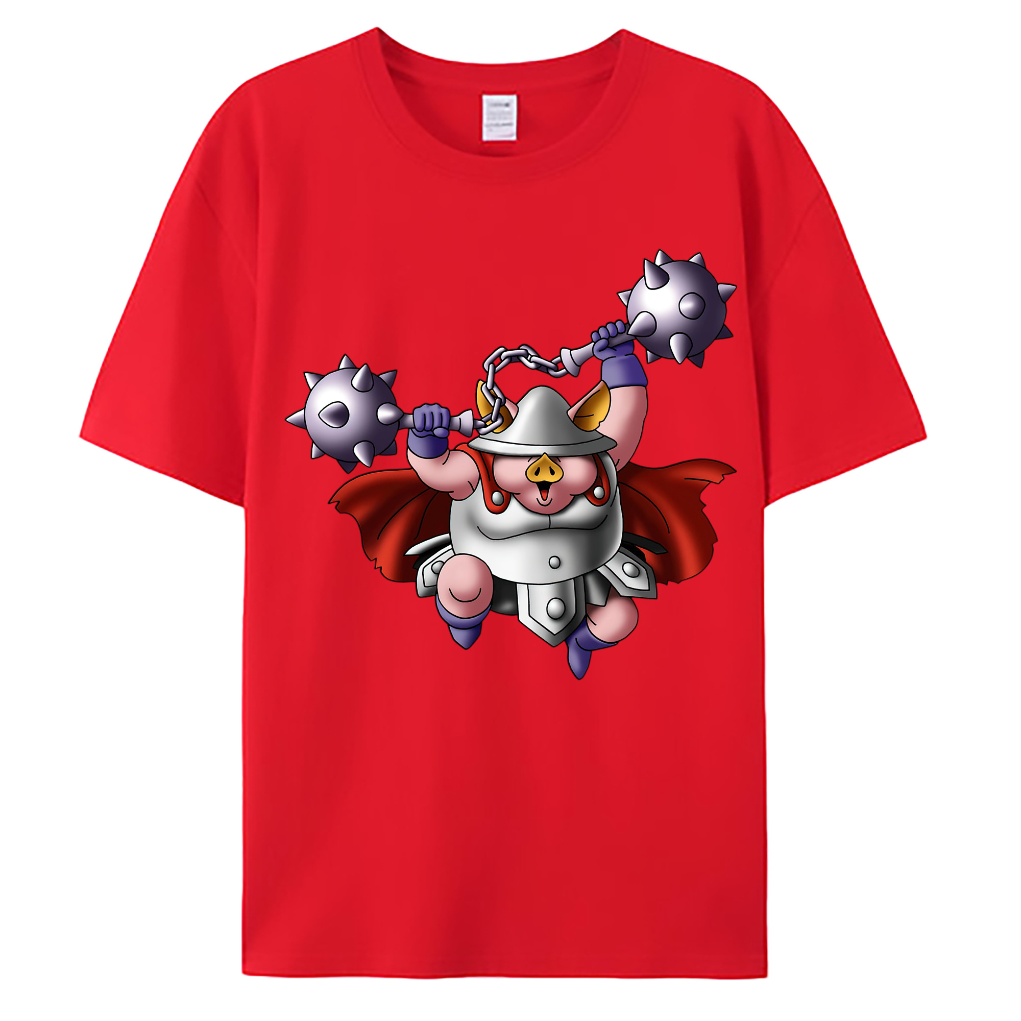 （画像用） ドラゴンクエスト Doragon Kuesuto Dragon Quest 綿100％ メンズ半袖Tシャツ｜肌触りやわらか＆通気性