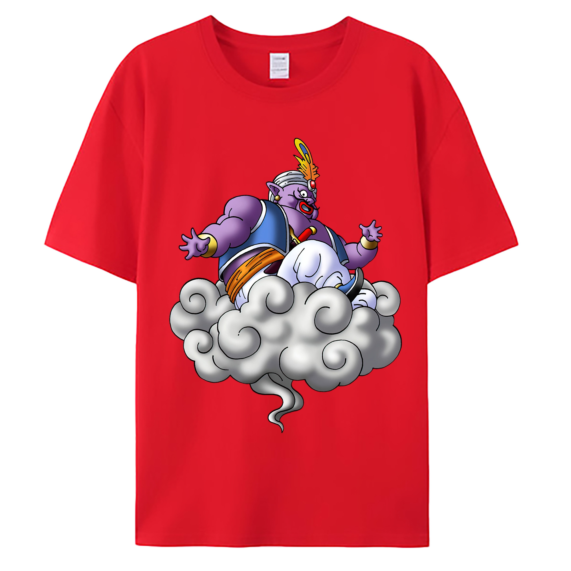 （画像用） ドラゴンクエスト Doragon Kuesuto Dragon Quest 綿100％ メンズ半袖Tシャツ｜肌触りやわらか＆通気性