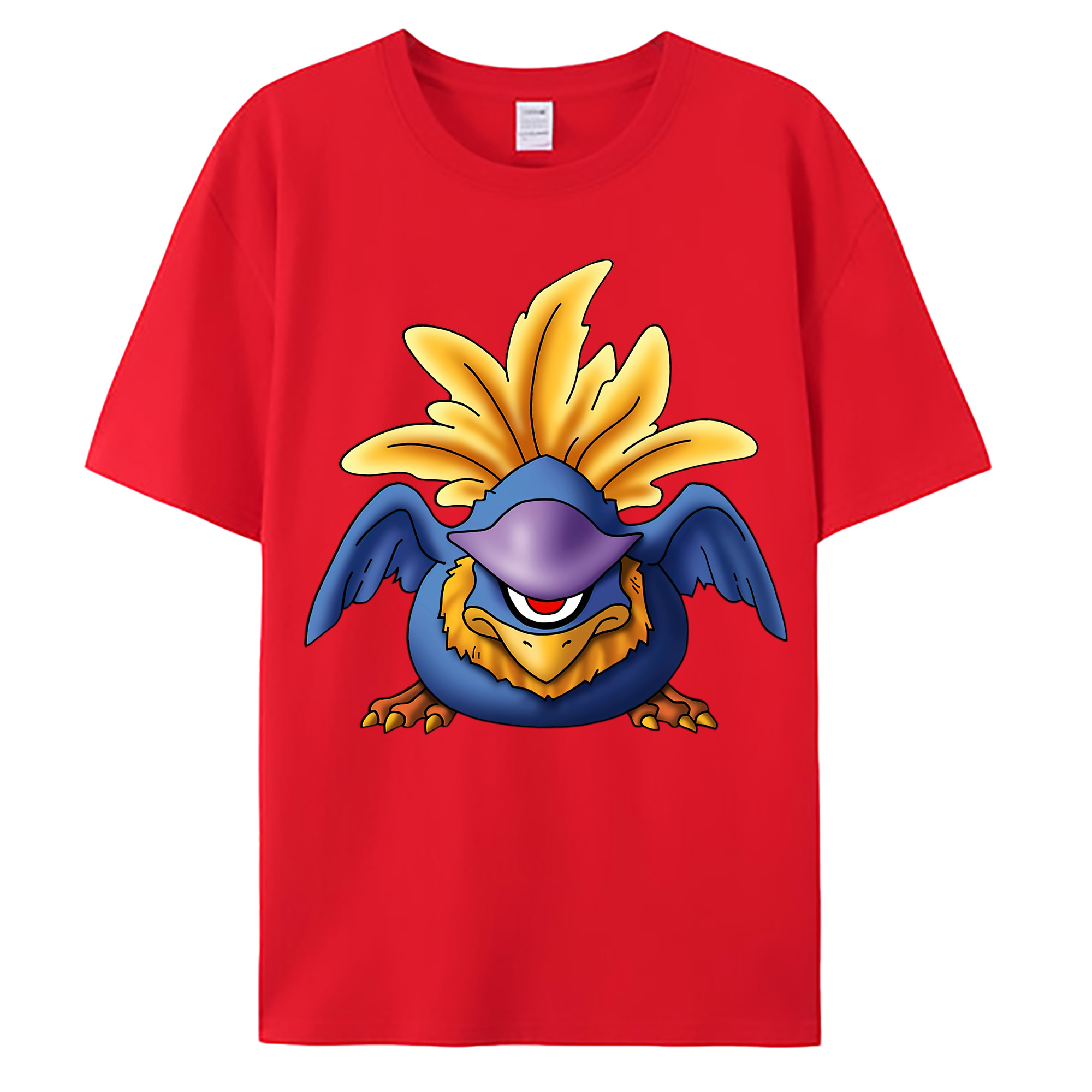 （画像用） ドラゴンクエスト Doragon Kuesuto Dragon Quest 綿100％ メンズ半袖Tシャツ｜肌触りやわらか＆通気性