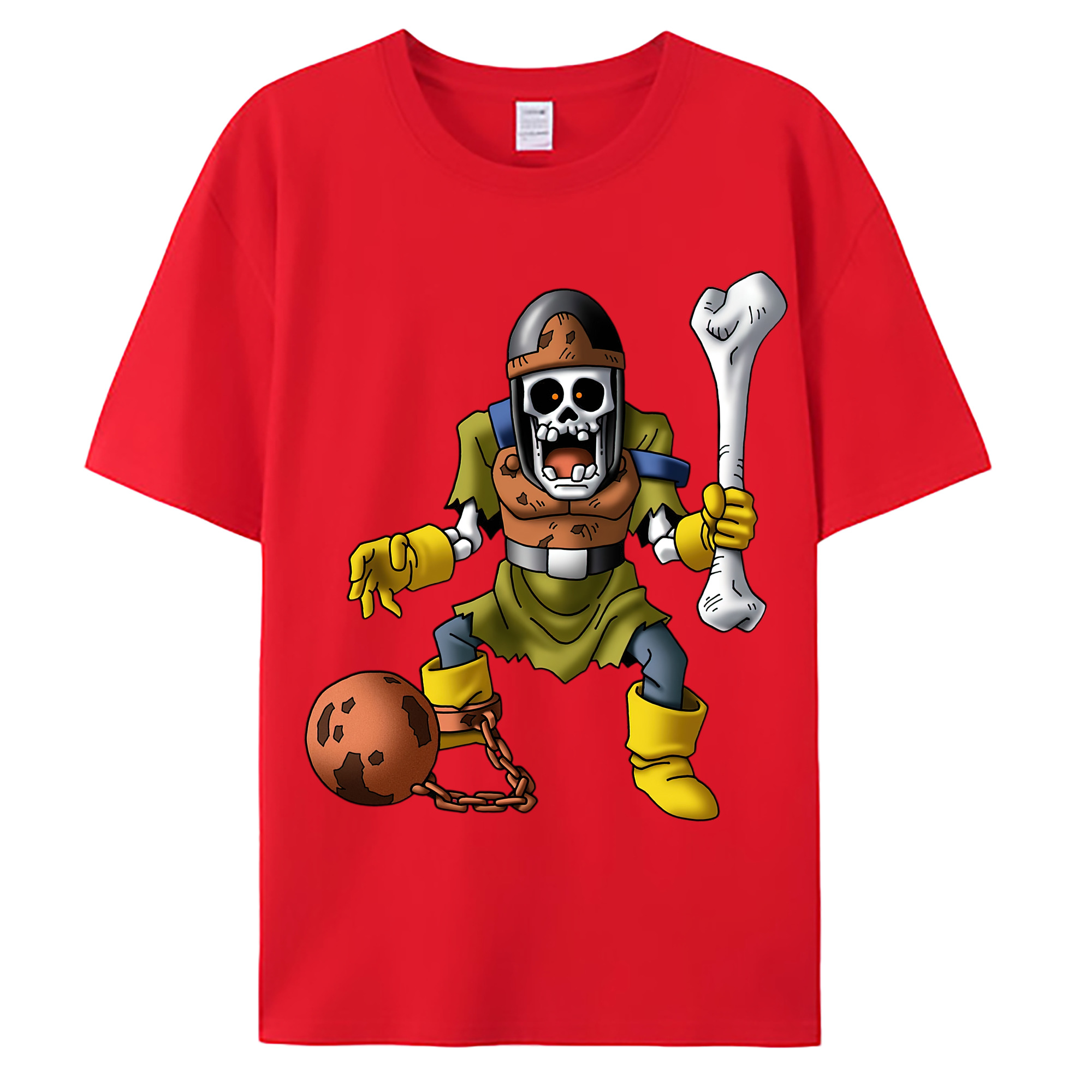 （画像用） ドラゴンクエスト Doragon Kuesuto Dragon Quest 綿100％ メンズ半袖Tシャツ｜肌触りやわらか＆通気性