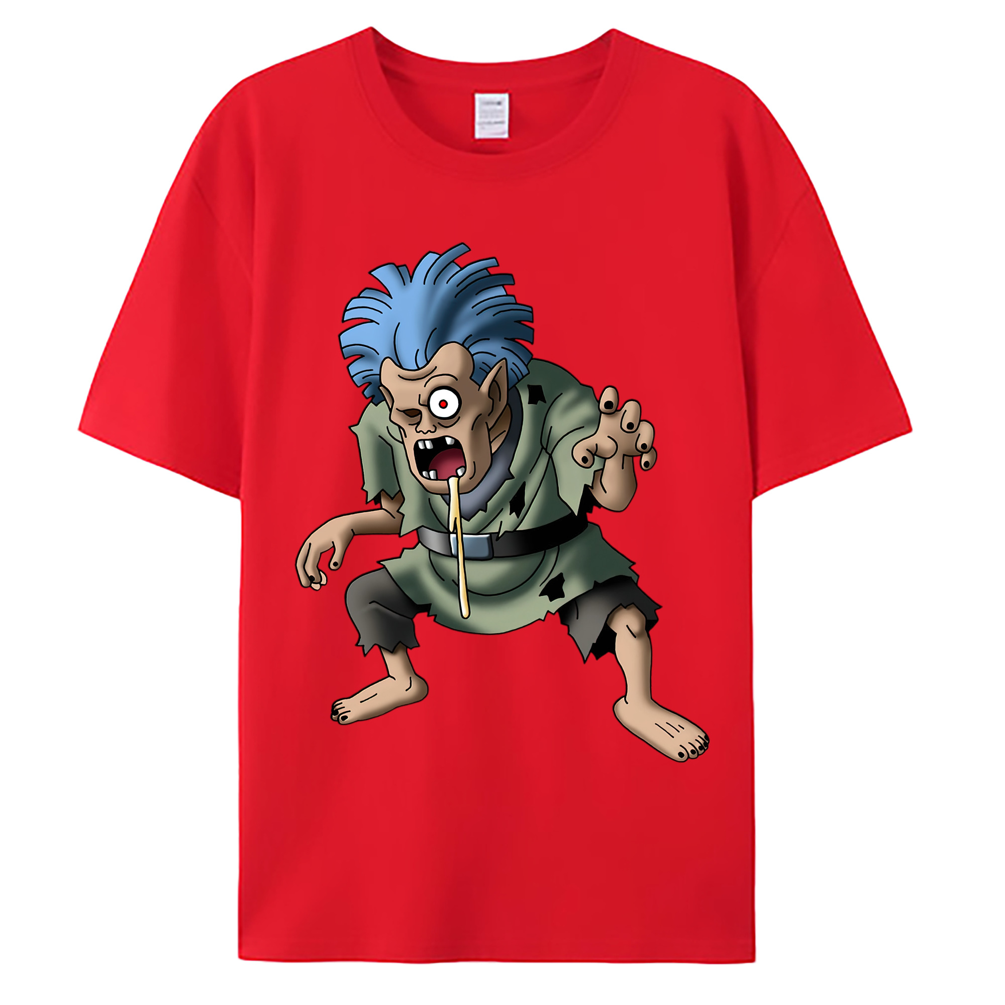 （画像用） ドラゴンクエスト Doragon Kuesuto Dragon Quest 綿100％ メンズ半袖Tシャツ｜肌触りやわらか＆通気性