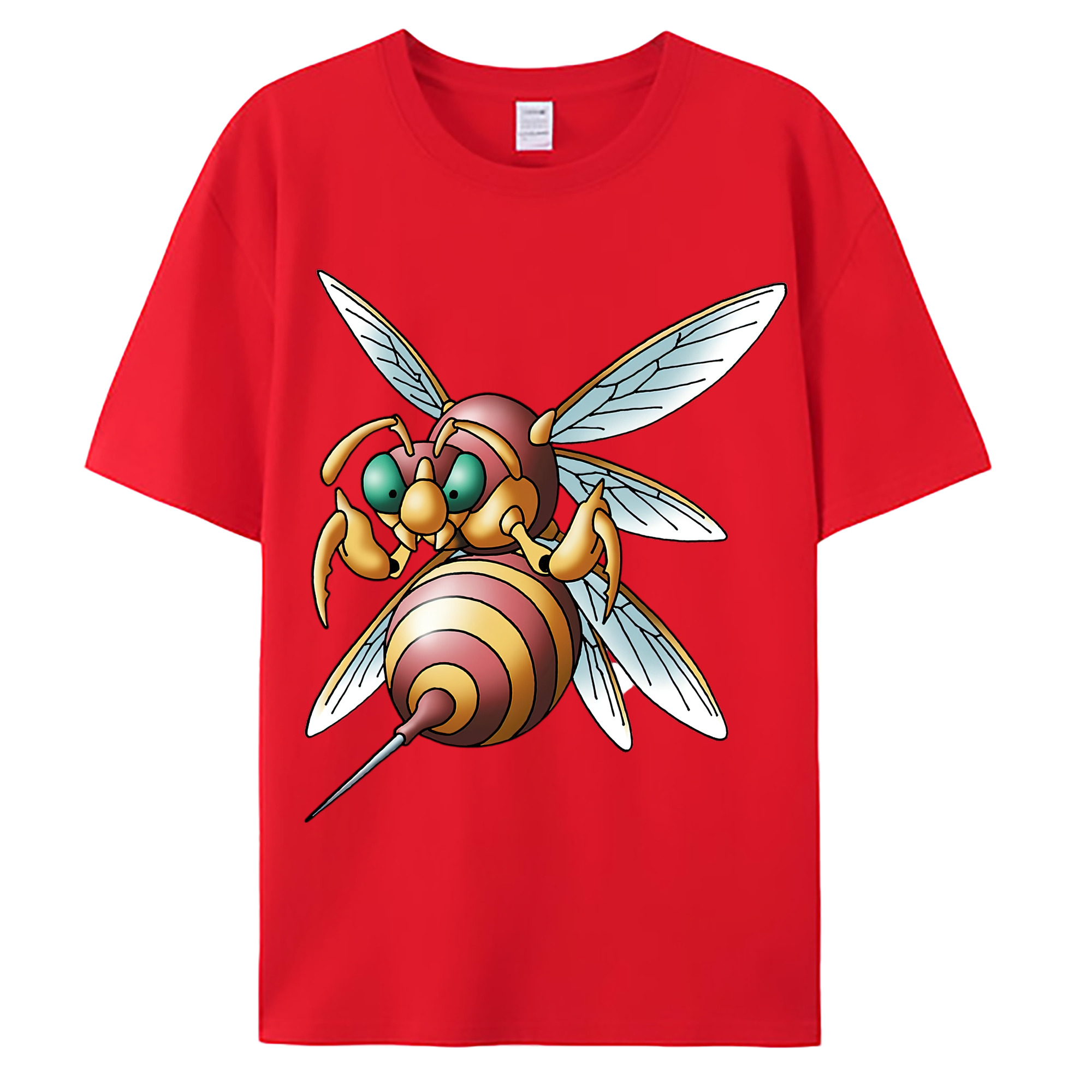 （画像用） ドラゴンクエスト Doragon Kuesuto Dragon Quest 綿100％ メンズ半袖Tシャツ｜肌触りやわらか＆通気性