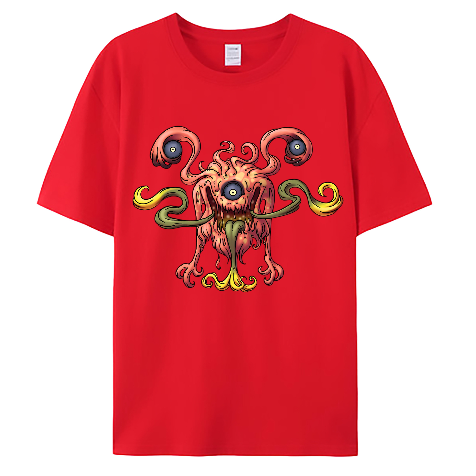 （画像用） ドラゴンクエスト Doragon Kuesuto Dragon Quest 綿100％ メンズ半袖Tシャツ｜肌触りやわらか＆通気性