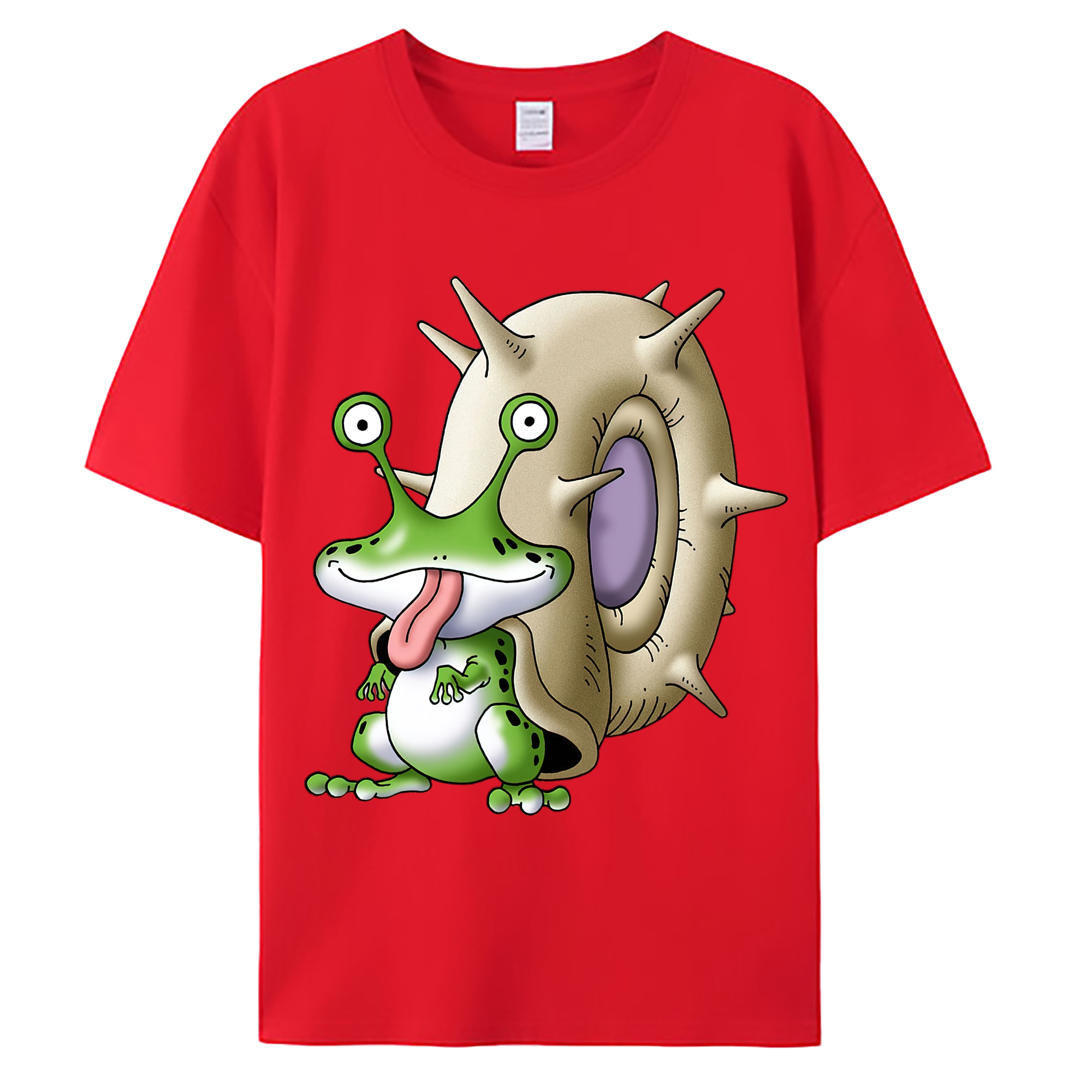 （画像用） ドラゴンクエスト Doragon Kuesuto Dragon Quest 綿100％ メンズ半袖Tシャツ｜肌触りやわらか＆通気性