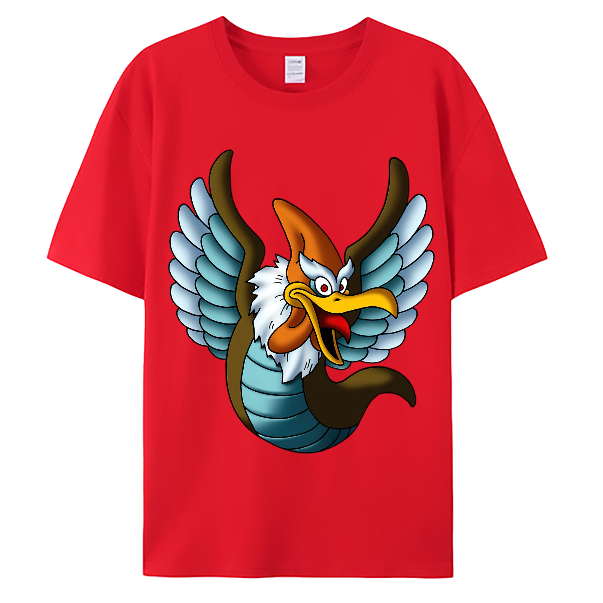 （画像用） ドラゴンクエスト Doragon Kuesuto Dragon Quest 綿100％ メンズ半袖Tシャツ｜肌触りやわらか＆通気性