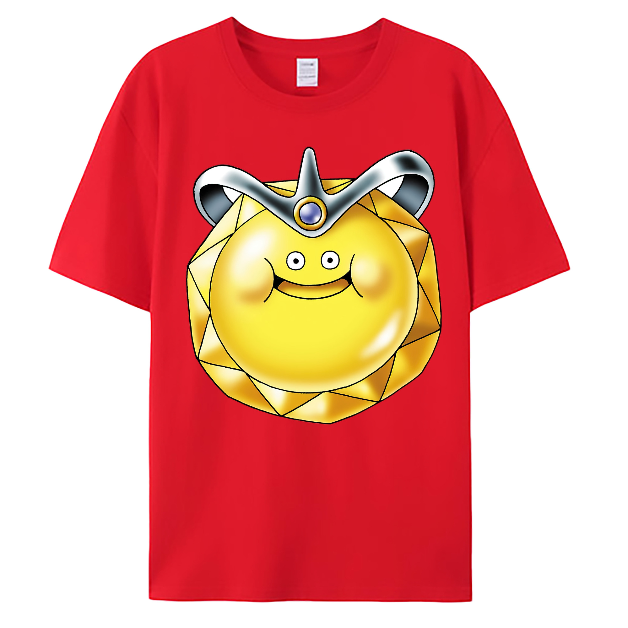 （画像用） ドラゴンクエスト Doragon Kuesuto Dragon Quest 綿100％ メンズ半袖Tシャツ｜肌触りやわらか＆通気性