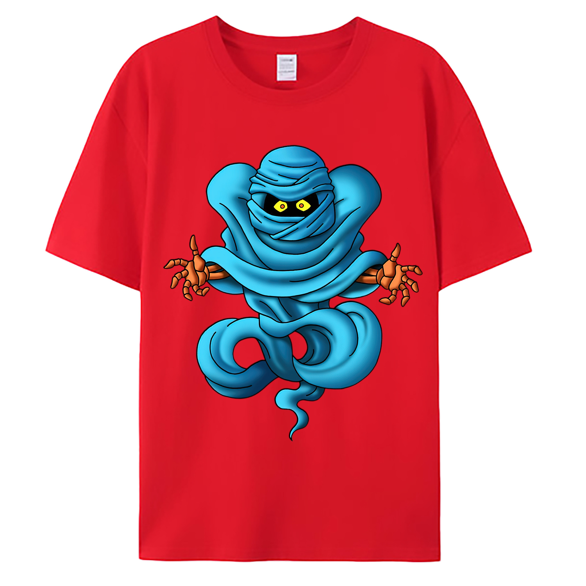 （画像用） ドラゴンクエスト Doragon Kuesuto Dragon Quest 綿100％ メンズ半袖Tシャツ｜肌触りやわらか＆通気性