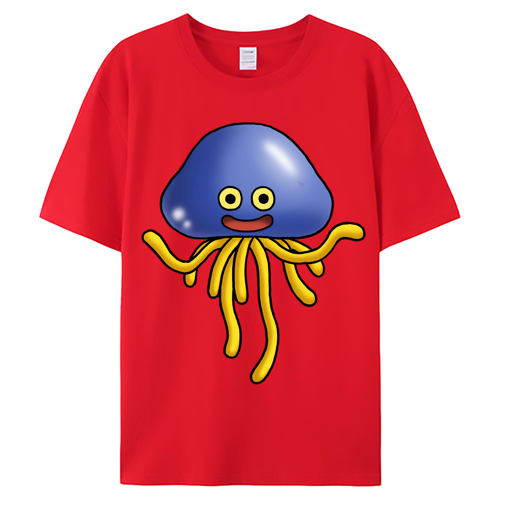 （画像用） ドラゴンクエスト Doragon Kuesuto Dragon Quest 綿100％ メンズ半袖Tシャツ｜肌触りやわらか＆通気性