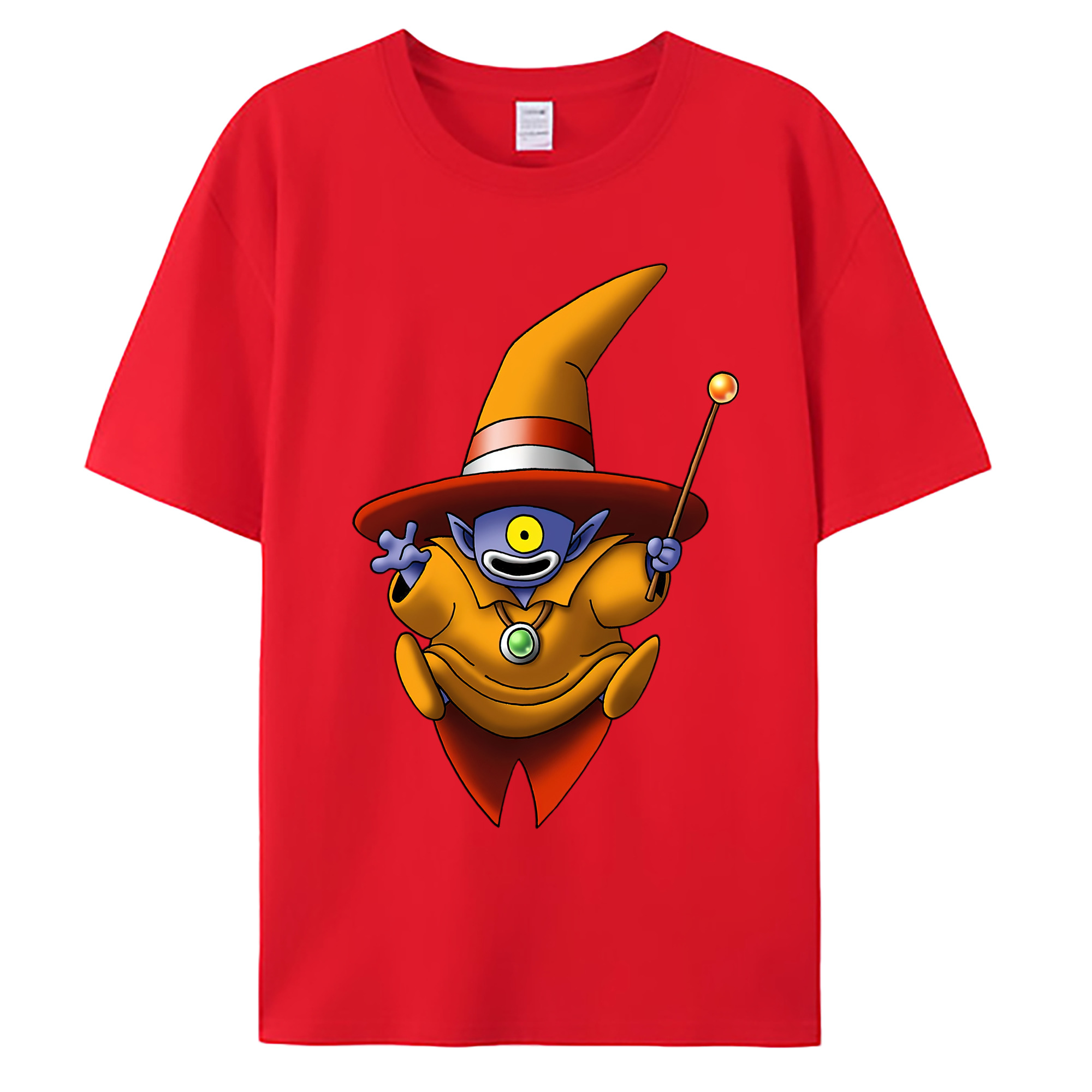 （画像用） ドラゴンクエスト Doragon Kuesuto Dragon Quest 綿100％ メンズ半袖Tシャツ｜肌触りやわらか＆通気性