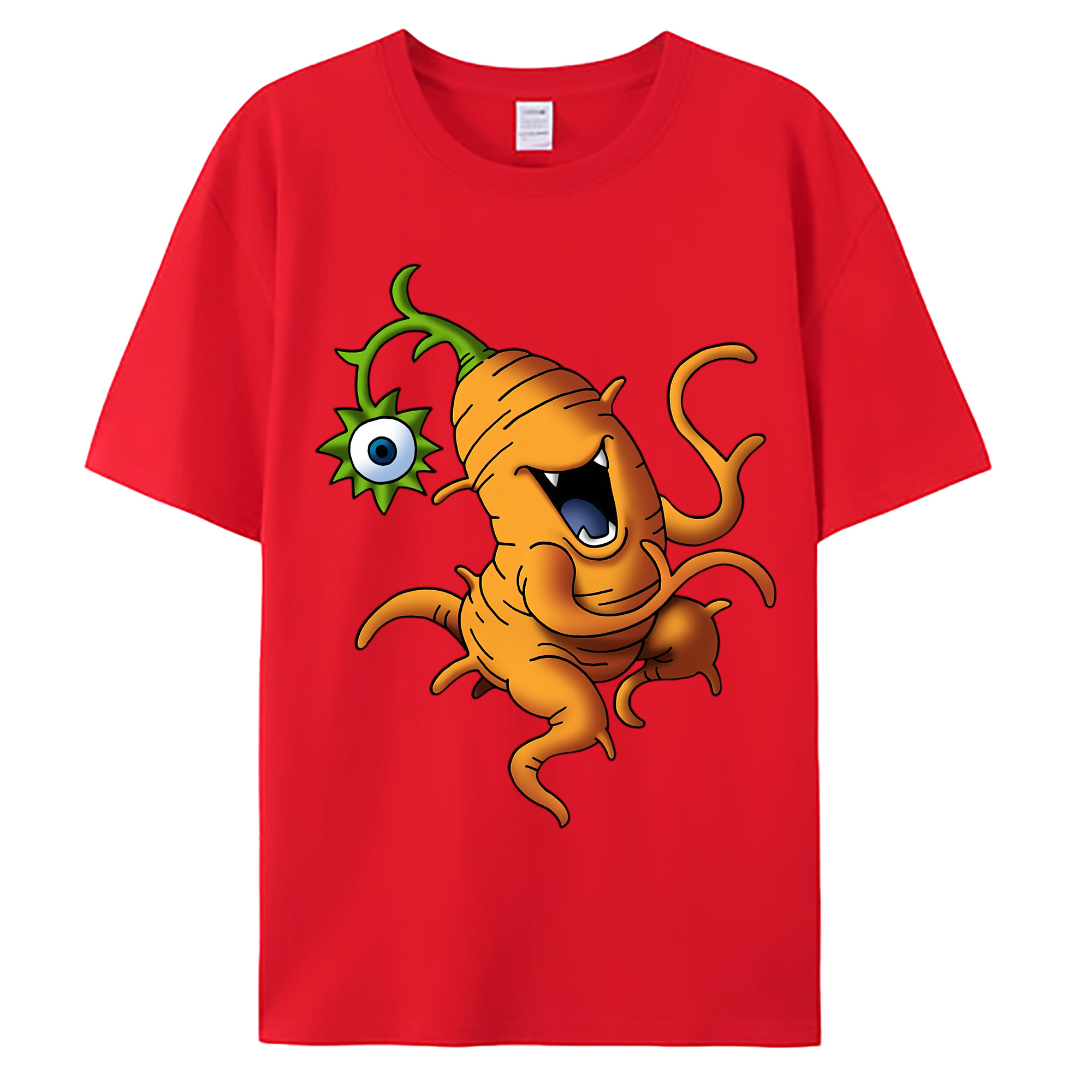 （画像用） ドラゴンクエスト Doragon Kuesuto Dragon Quest 綿100％ メンズ半袖Tシャツ｜肌触りやわらか＆通気性