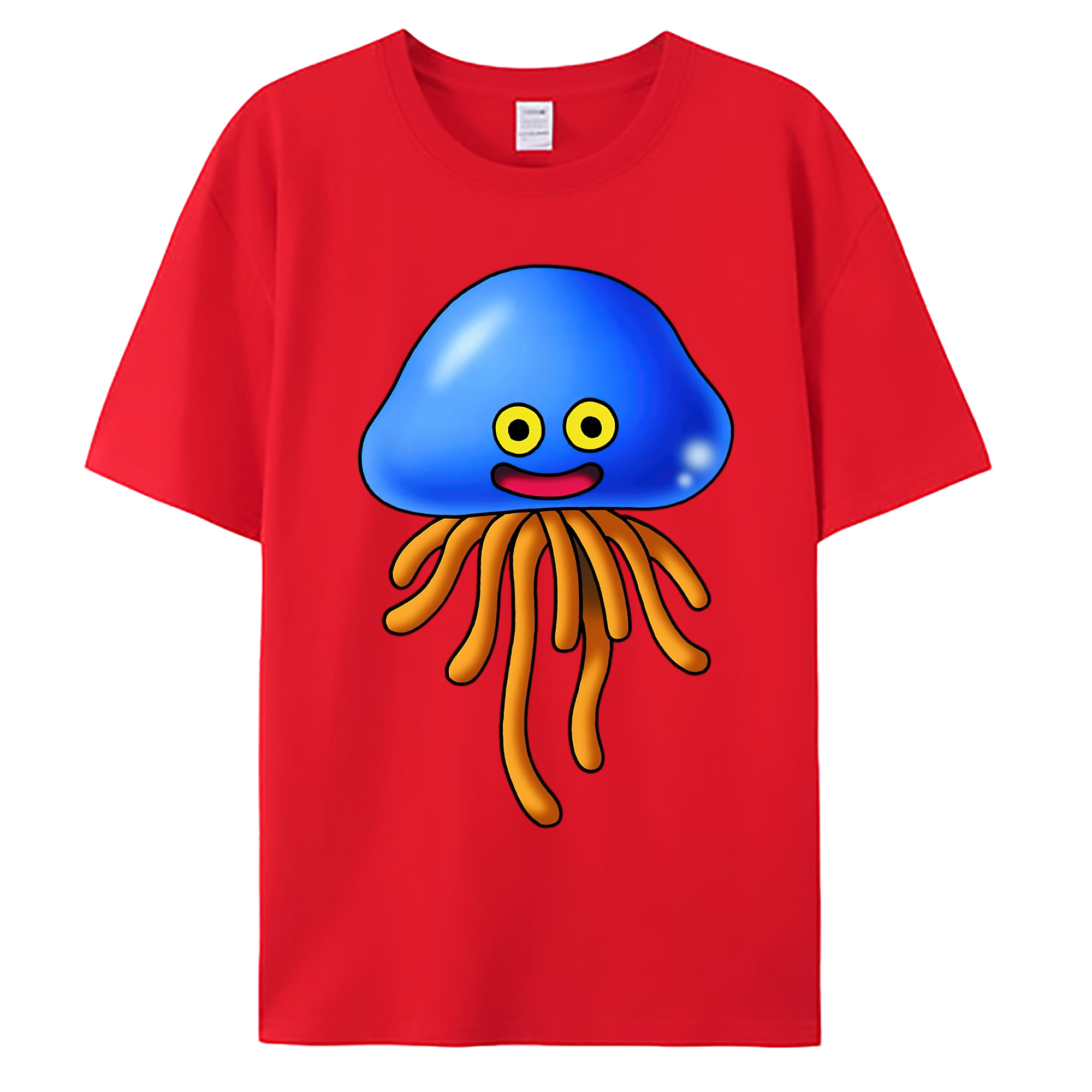 （画像用） ドラゴンクエスト Doragon Kuesuto Dragon Quest 綿100％ メンズ半袖Tシャツ｜肌触りやわらか＆通気性