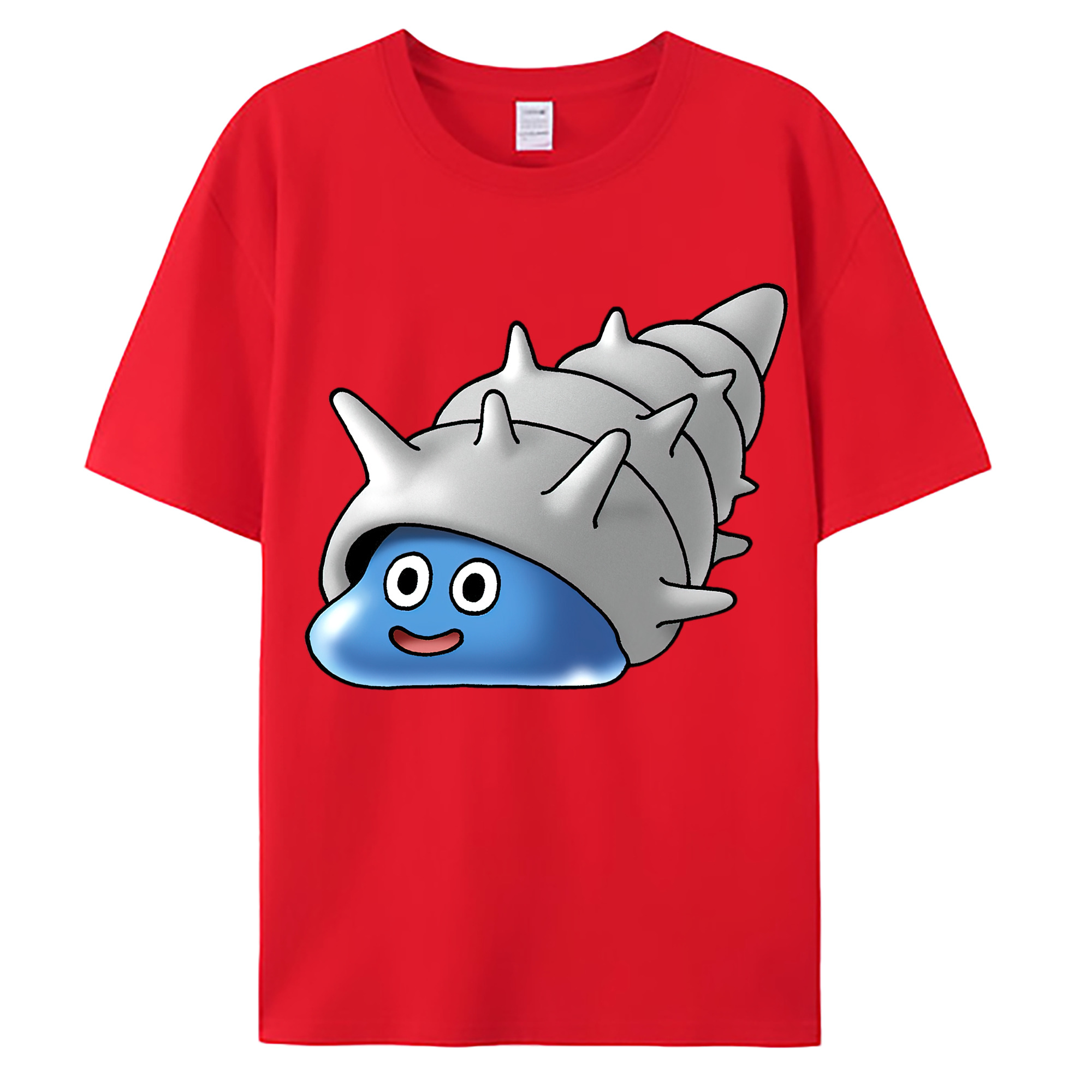 （画像用） ドラゴンクエスト Doragon Kuesuto Dragon Quest 綿100％ メンズ半袖Tシャツ｜肌触りやわらか＆通気性