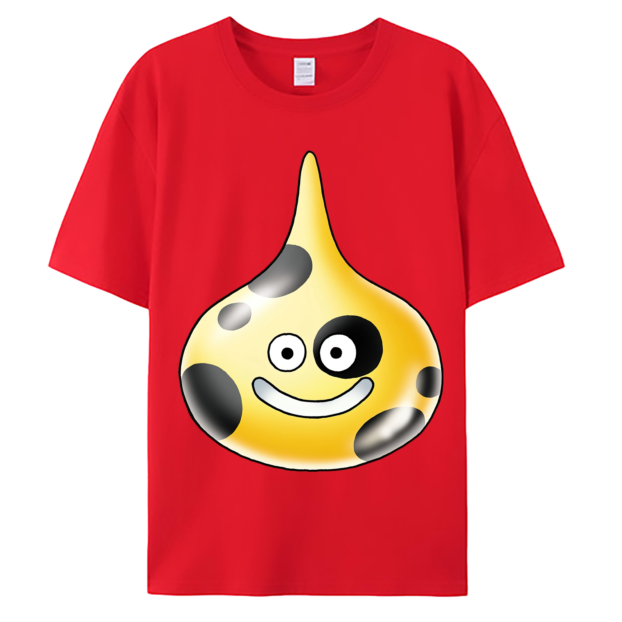 （画像用） ドラゴンクエスト Doragon Kuesuto Dragon Quest 綿100％ メンズ半袖Tシャツ｜肌触りやわらか＆通気性