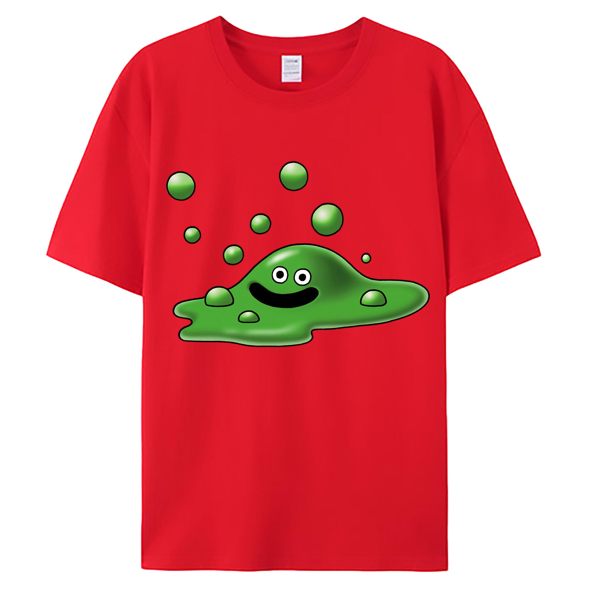 （画像用） ドラゴンクエスト Doragon Kuesuto Dragon Quest 綿100％ メンズ半袖Tシャツ｜肌触りやわらか＆通気性