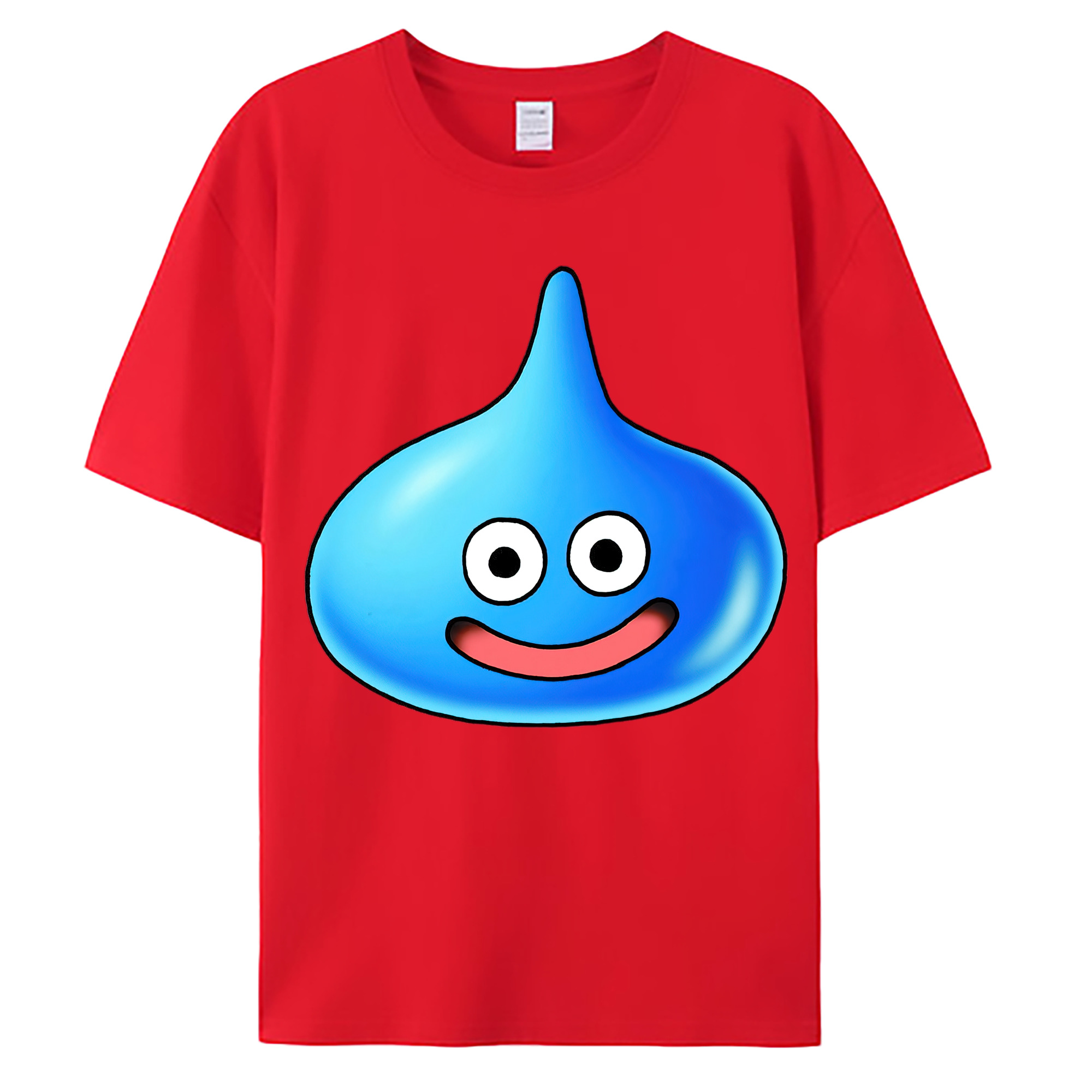 （画像用） ドラゴンクエスト Doragon Kuesuto Dragon Quest 綿100％ メンズ半袖Tシャツ｜肌触りやわらか＆通気性