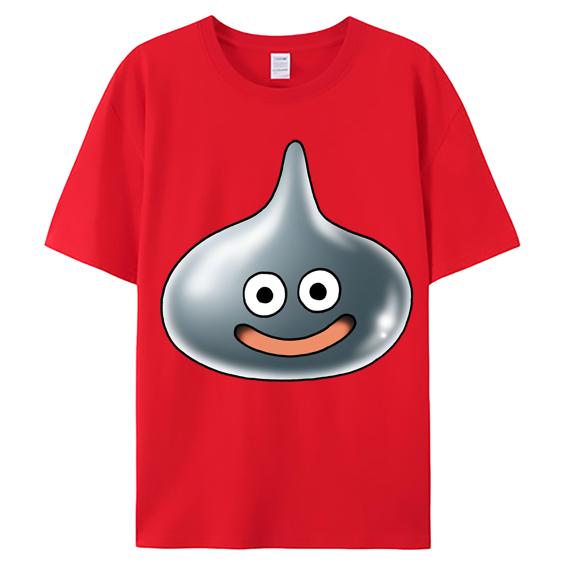 （画像用） ドラゴンクエスト Doragon Kuesuto Dragon Quest 綿100％ メンズ半袖Tシャツ｜肌触りやわらか＆通気性