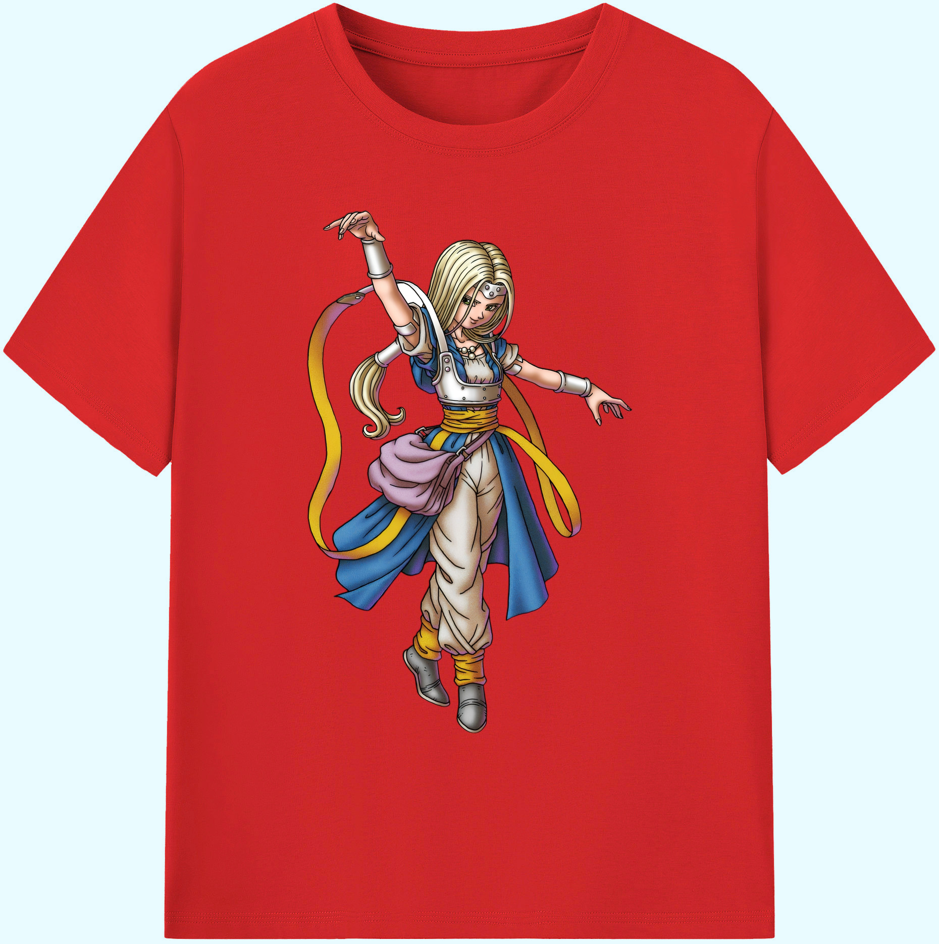 （画像用） ドラゴンクエスト Doragon Kuesuto Dragon Quest 綿100％ メンズ半袖Tシャツ｜肌触りやわらか＆通気性