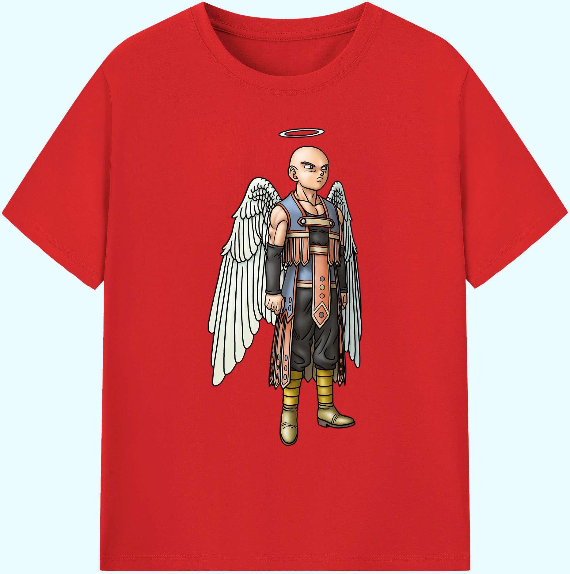 （画像用） ドラゴンクエスト Doragon Kuesuto Dragon Quest 綿100％ メンズ半袖Tシャツ｜肌触りやわらか＆通気性