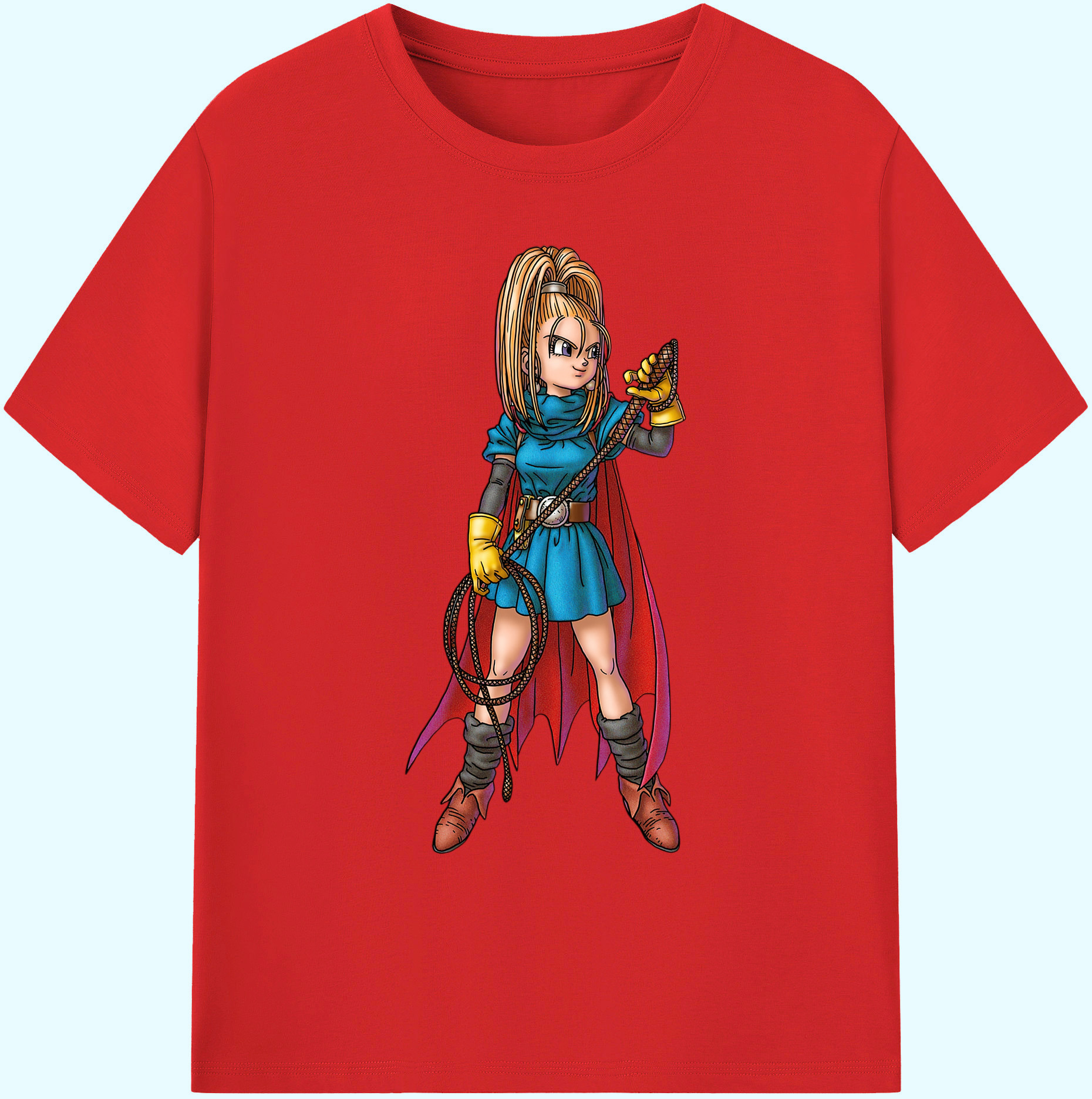 （画像用） ドラゴンクエスト Doragon Kuesuto Dragon Quest 綿100％ メンズ半袖Tシャツ｜肌触りやわらか＆通気性
