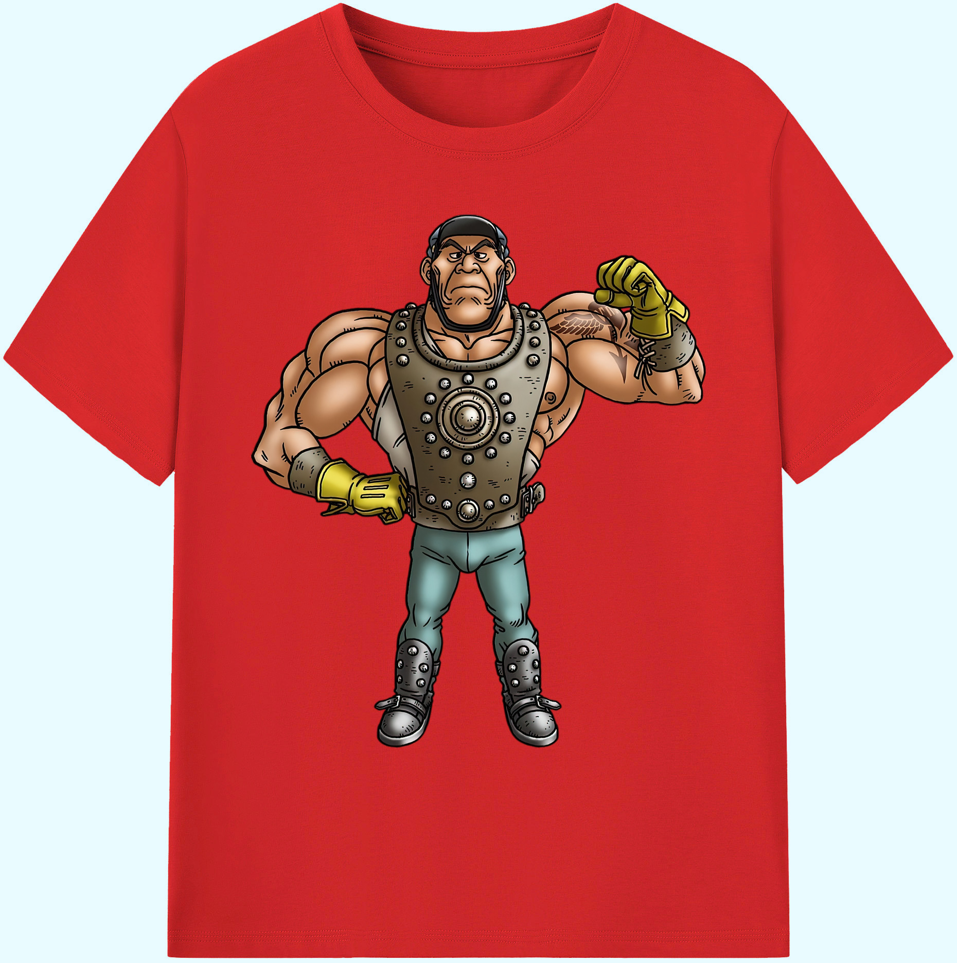 （画像用） ドラゴンクエスト Doragon Kuesuto Dragon Quest 綿100％ メンズ半袖Tシャツ｜肌触りやわらか＆通気性