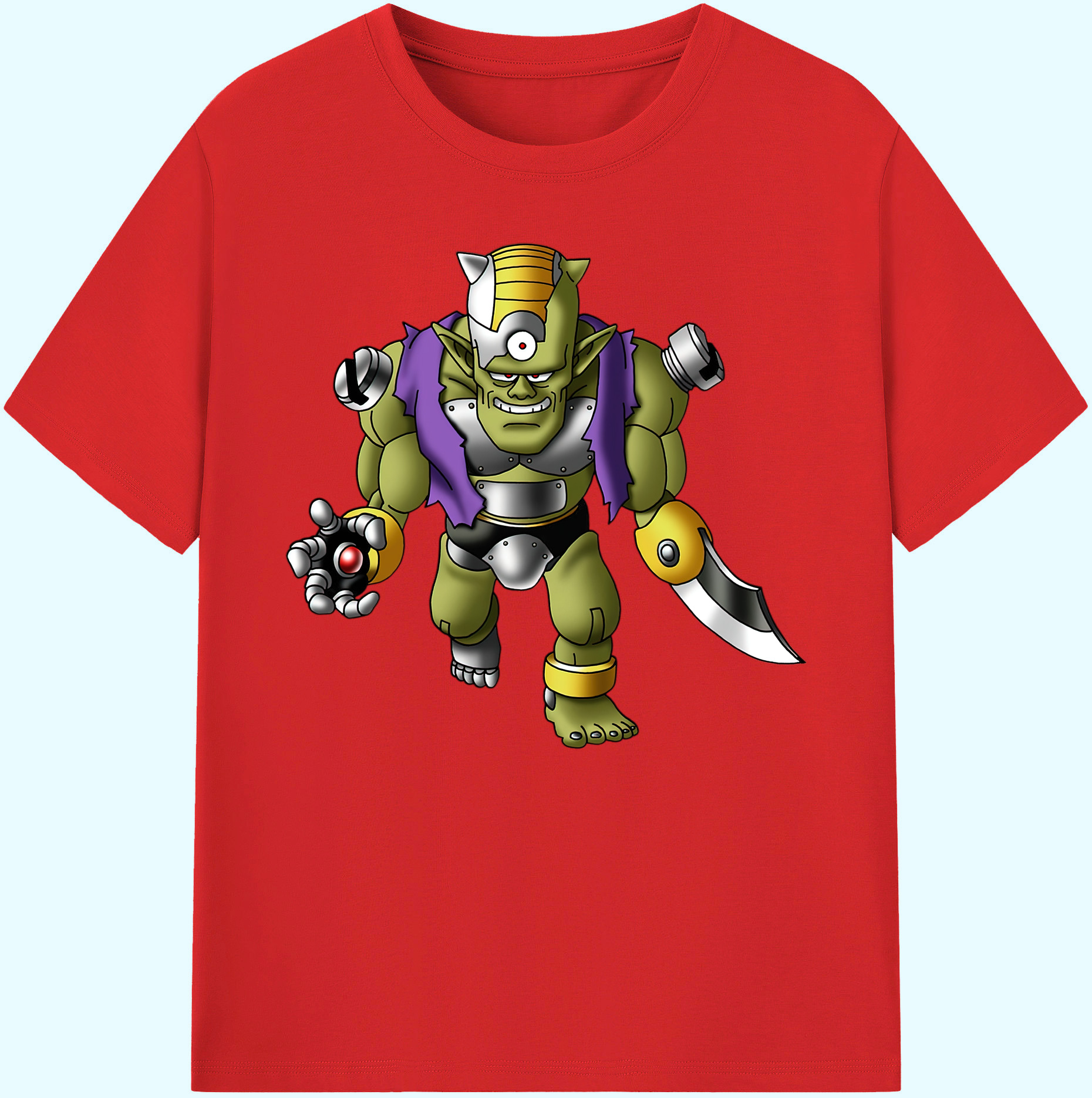 （画像用） ドラゴンクエスト Doragon Kuesuto Dragon Quest 綿100％ メンズ半袖Tシャツ｜肌触りやわらか＆通気性
