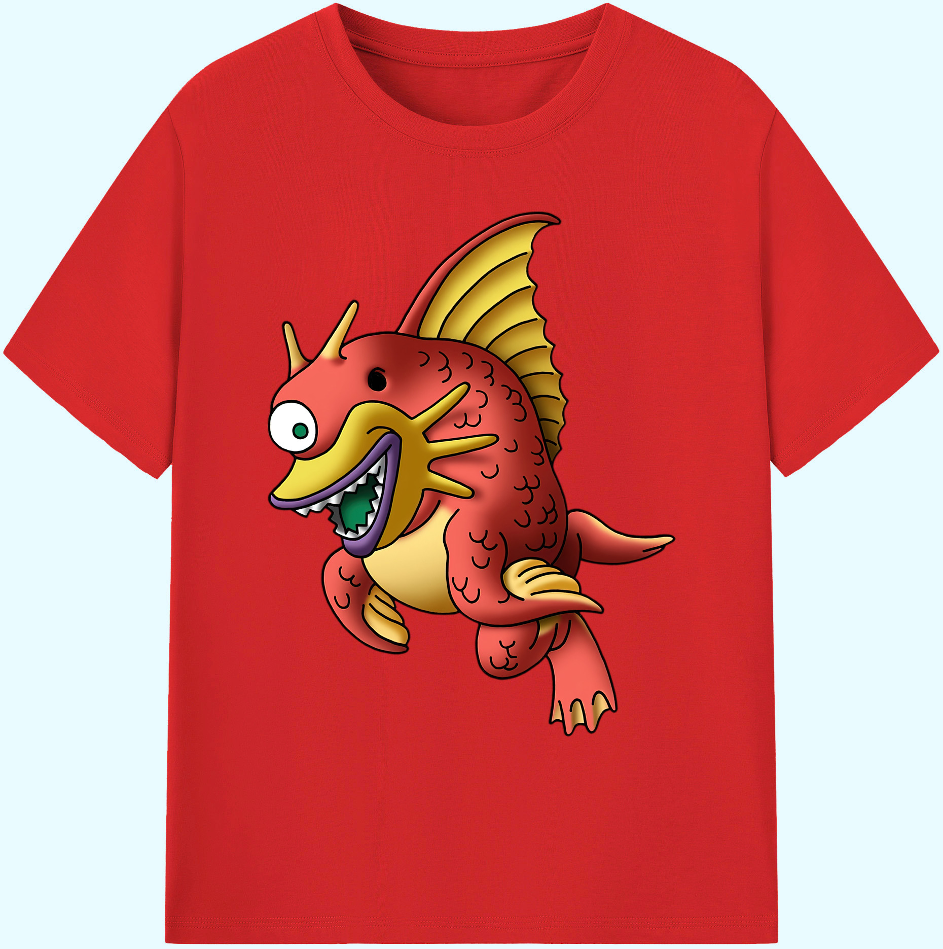（画像用） ドラゴンクエスト Doragon Kuesuto Dragon Quest 綿100％ メンズ半袖Tシャツ｜肌触りやわらか＆通気性