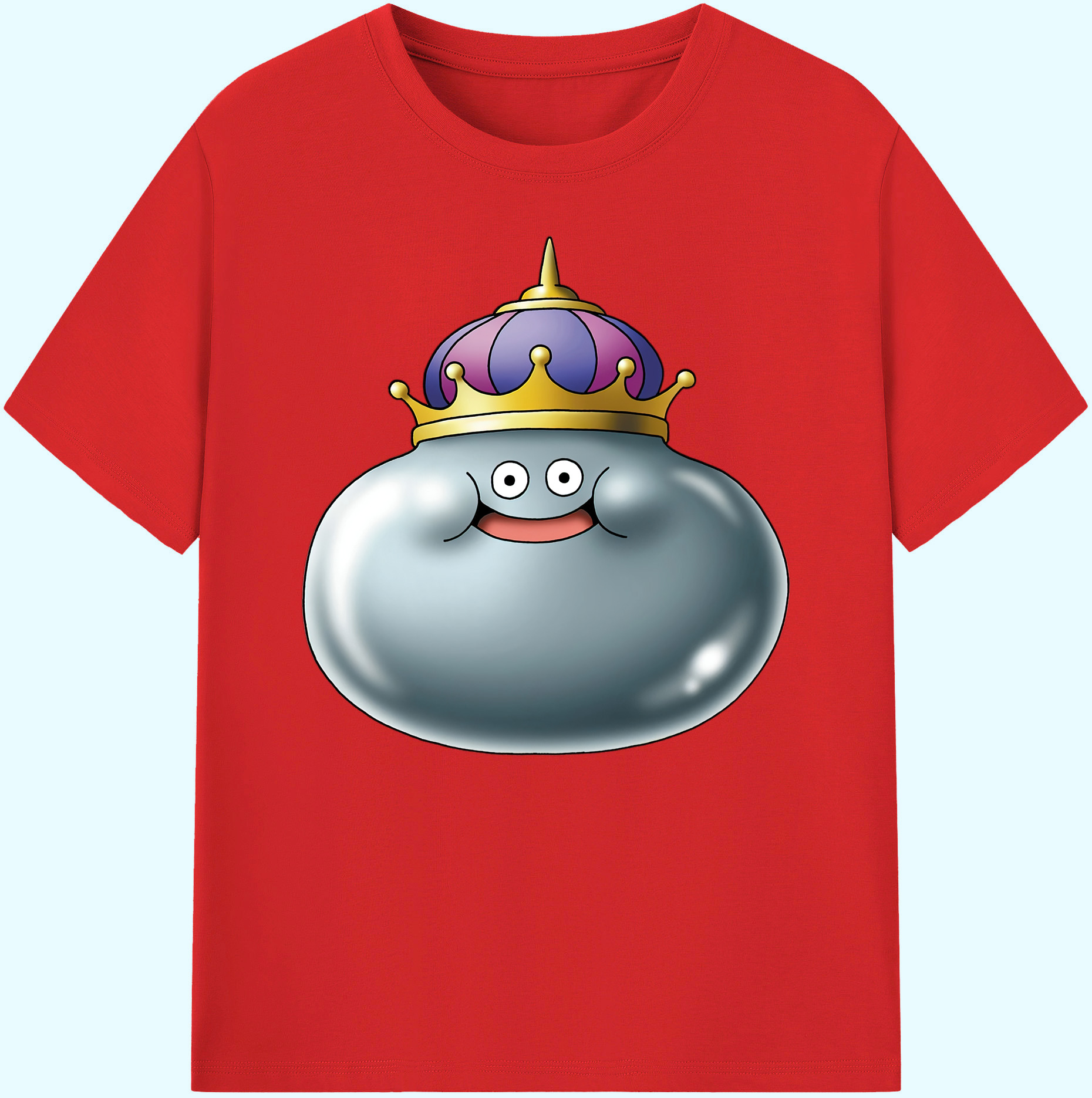 （画像用） ドラゴンクエスト Doragon Kuesuto Dragon Quest 綿100％ メンズ半袖Tシャツ｜肌触りやわらか＆通気性